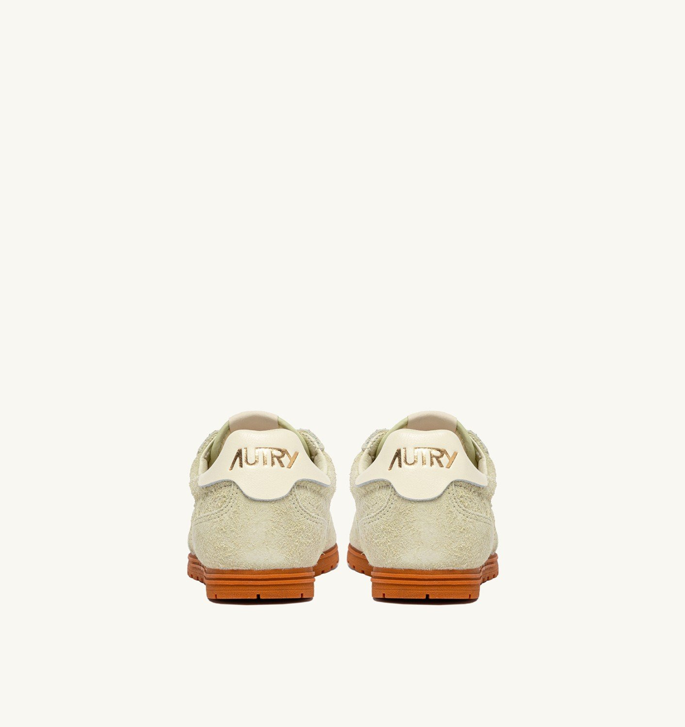 SNEAKERS WINDSPIN IN BUTTER WHITE SUEDE - 3