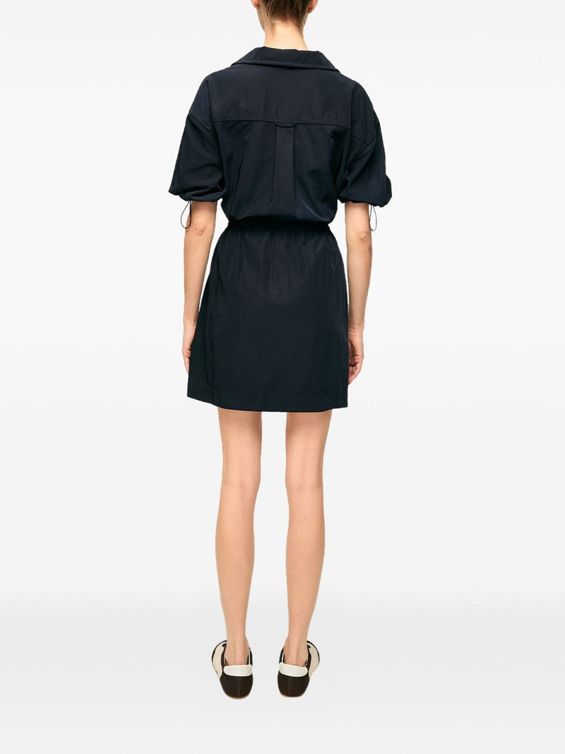 drawstring zip mini dress 3