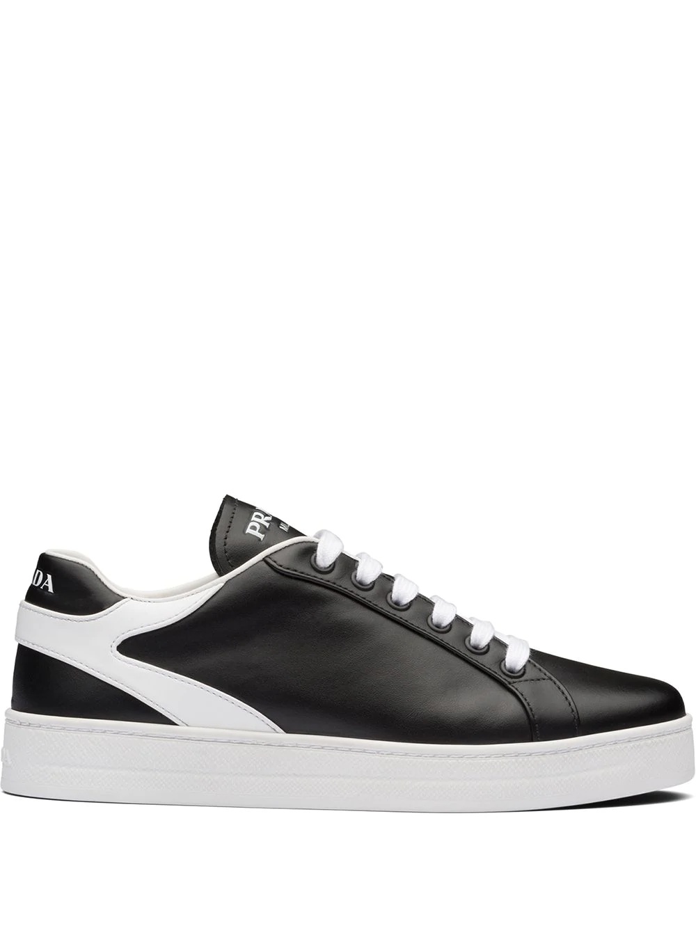 stitched detail low-top sneakers - 1