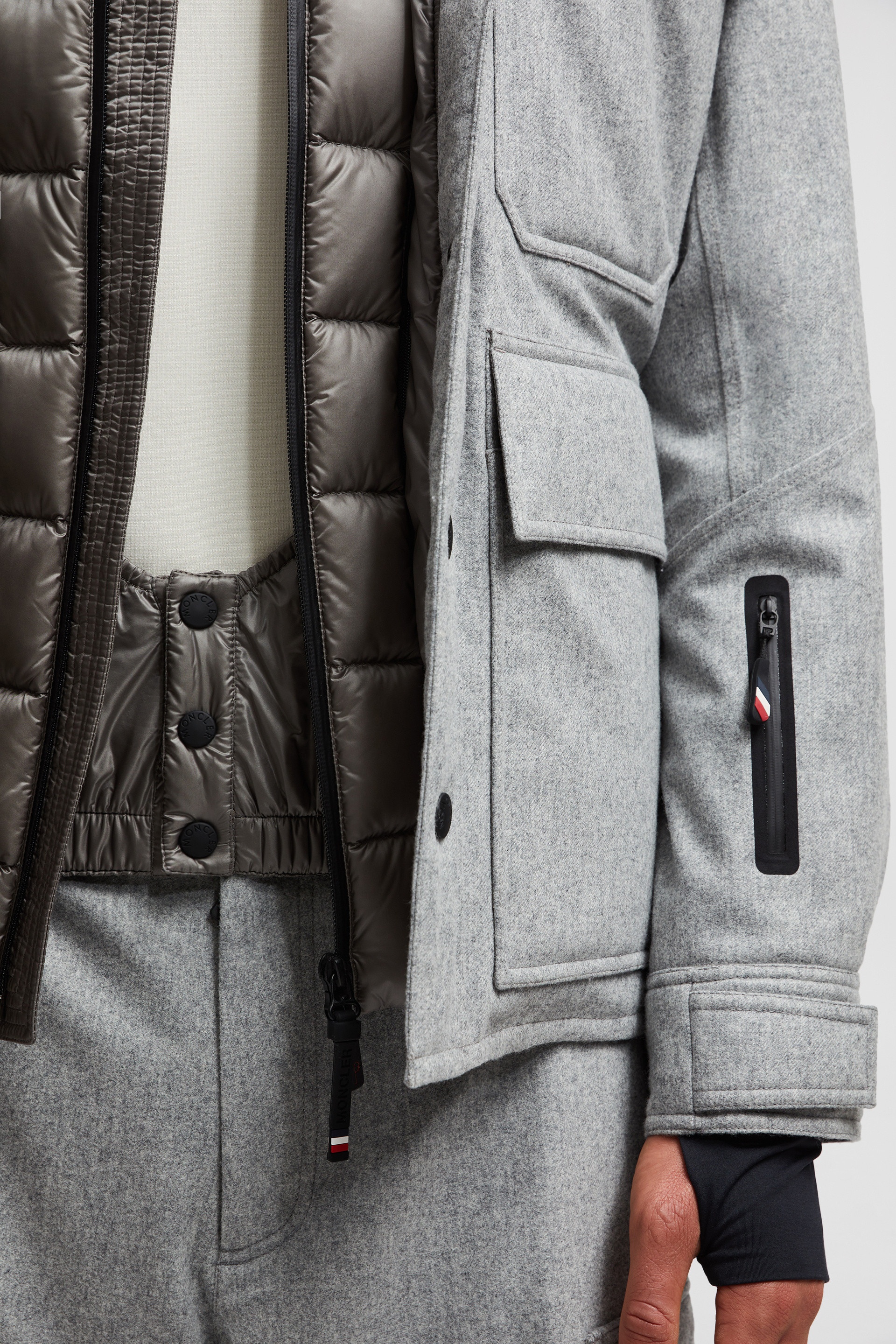 Antuco Wool Down Shirt Jacket - 9