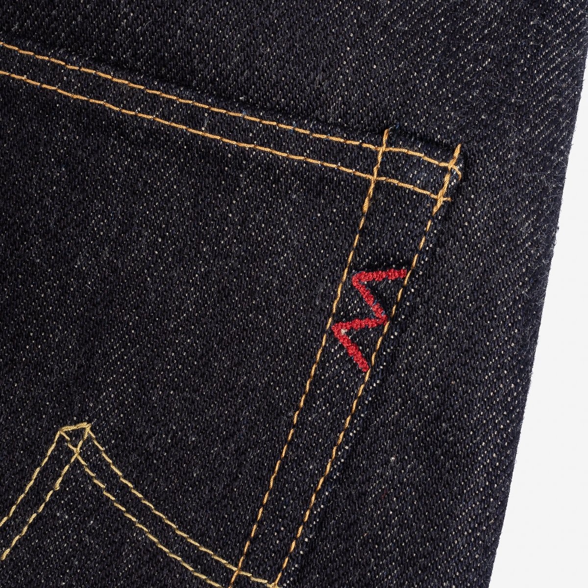 IH-634-XHS 25oz Selvedge Denim Straight Cut Jeans - Indigo - 11