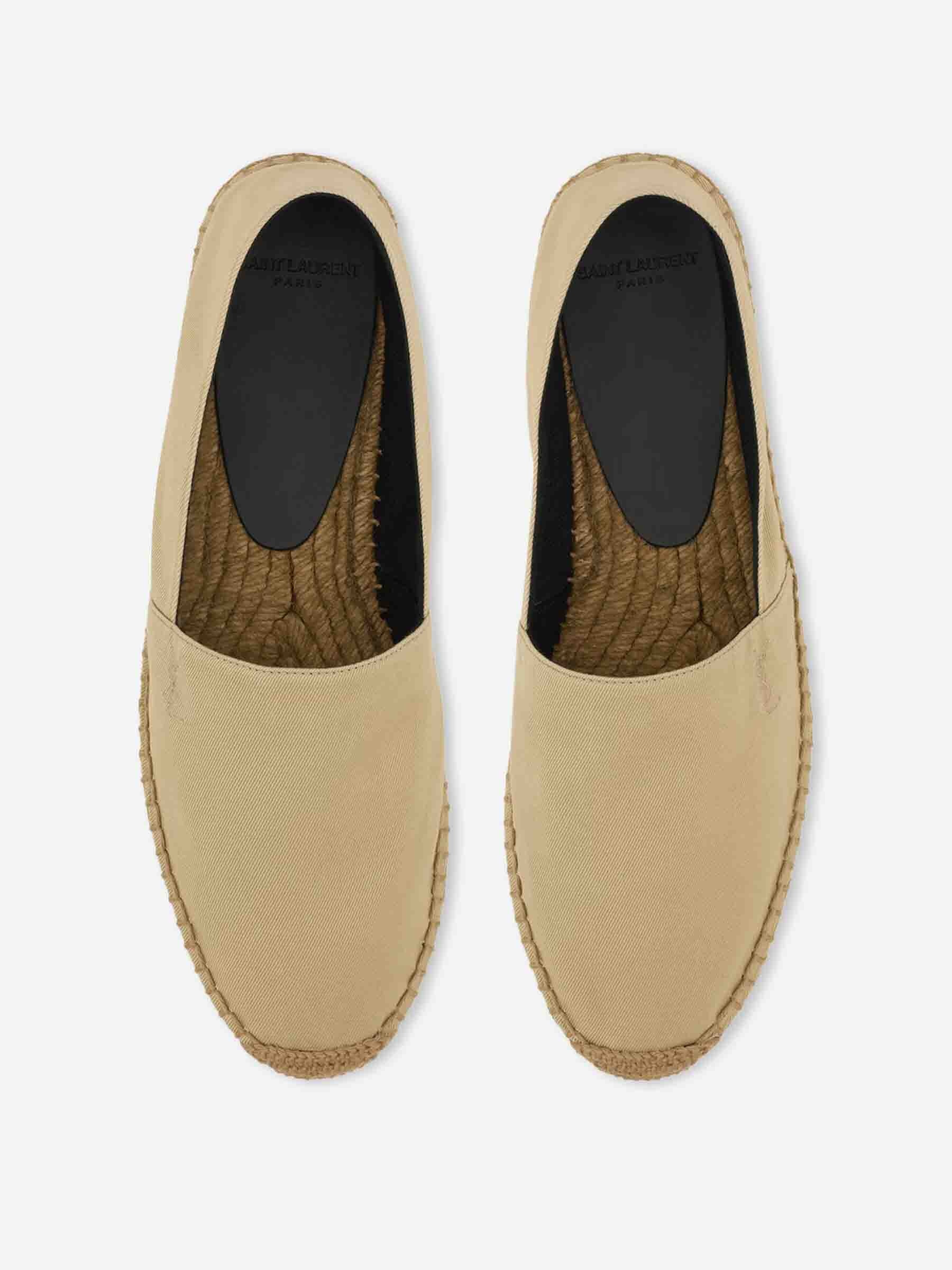 COTTON GABARDINE ESPADRILLES - 3