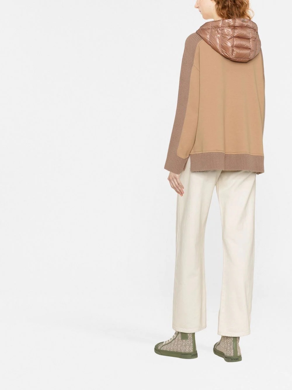 hooded zip-up jacket - 3