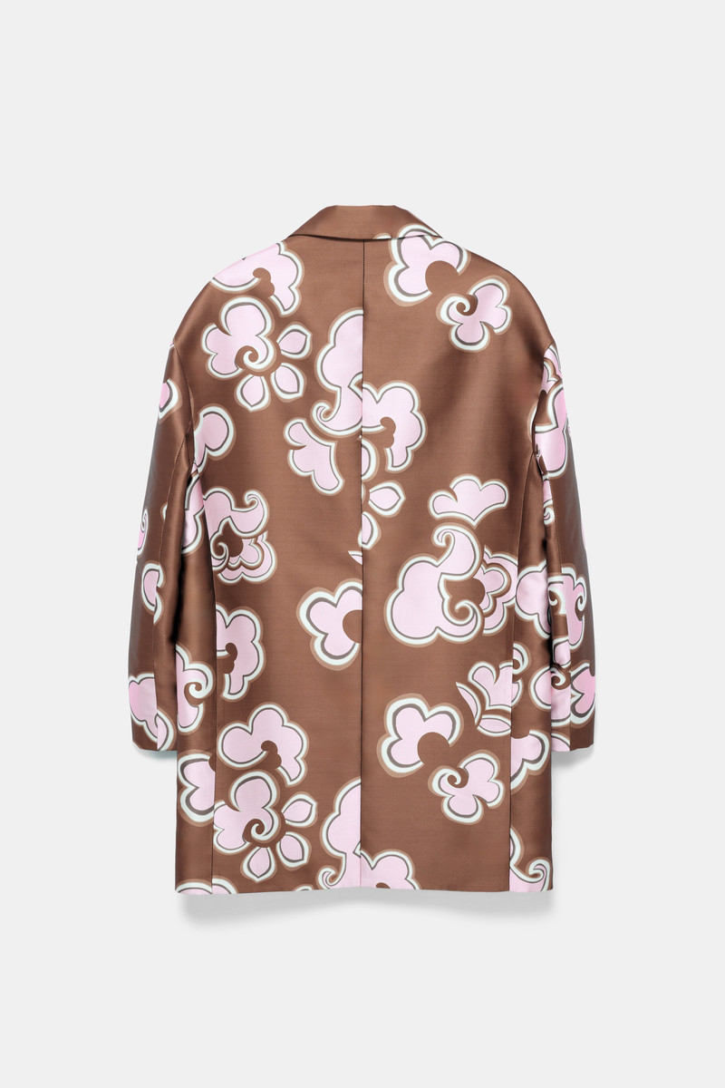 FLORAL STATEMENT coat 7
