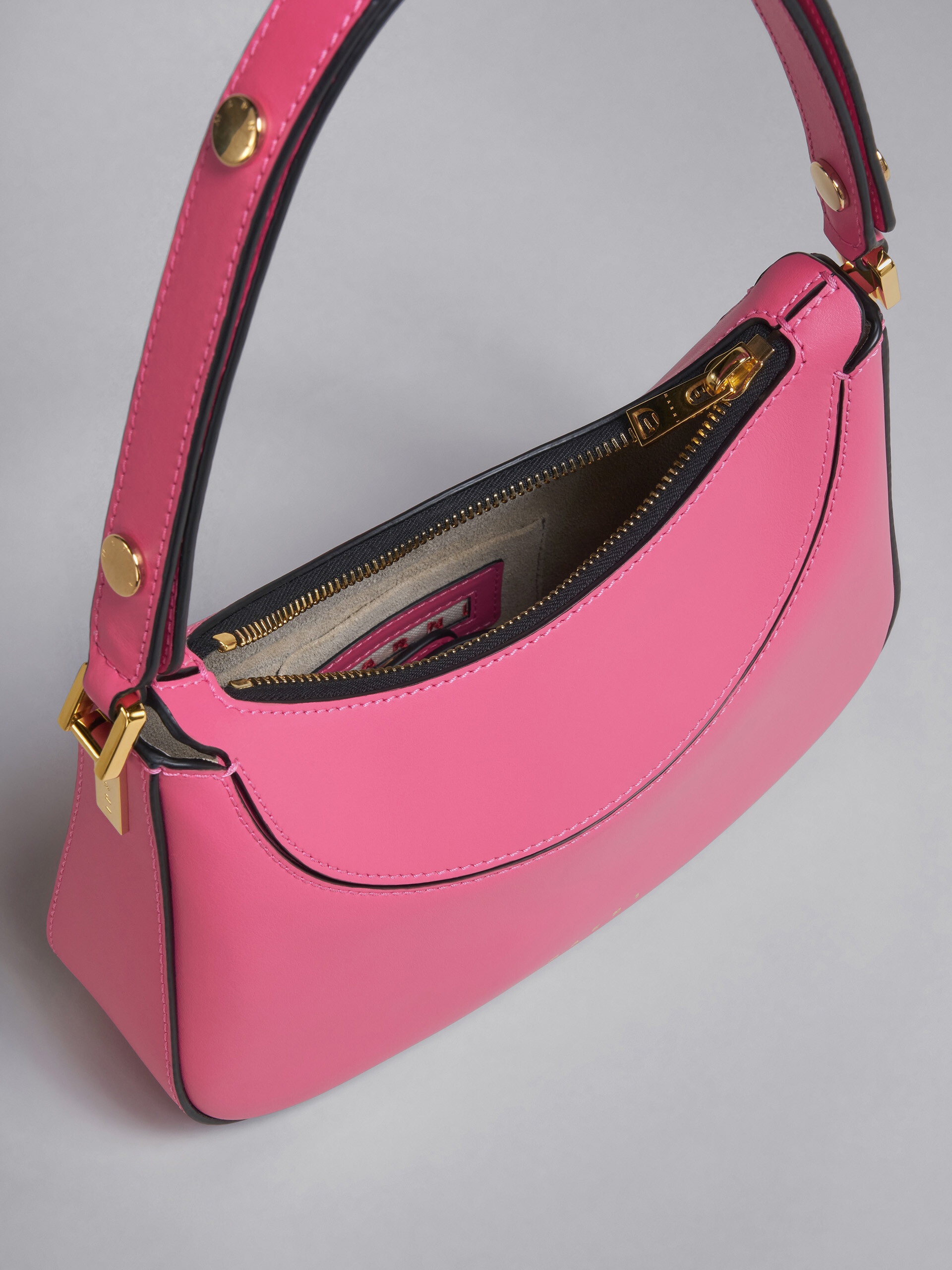 MILANO MINI BAG IN PINK LEATHER - 4