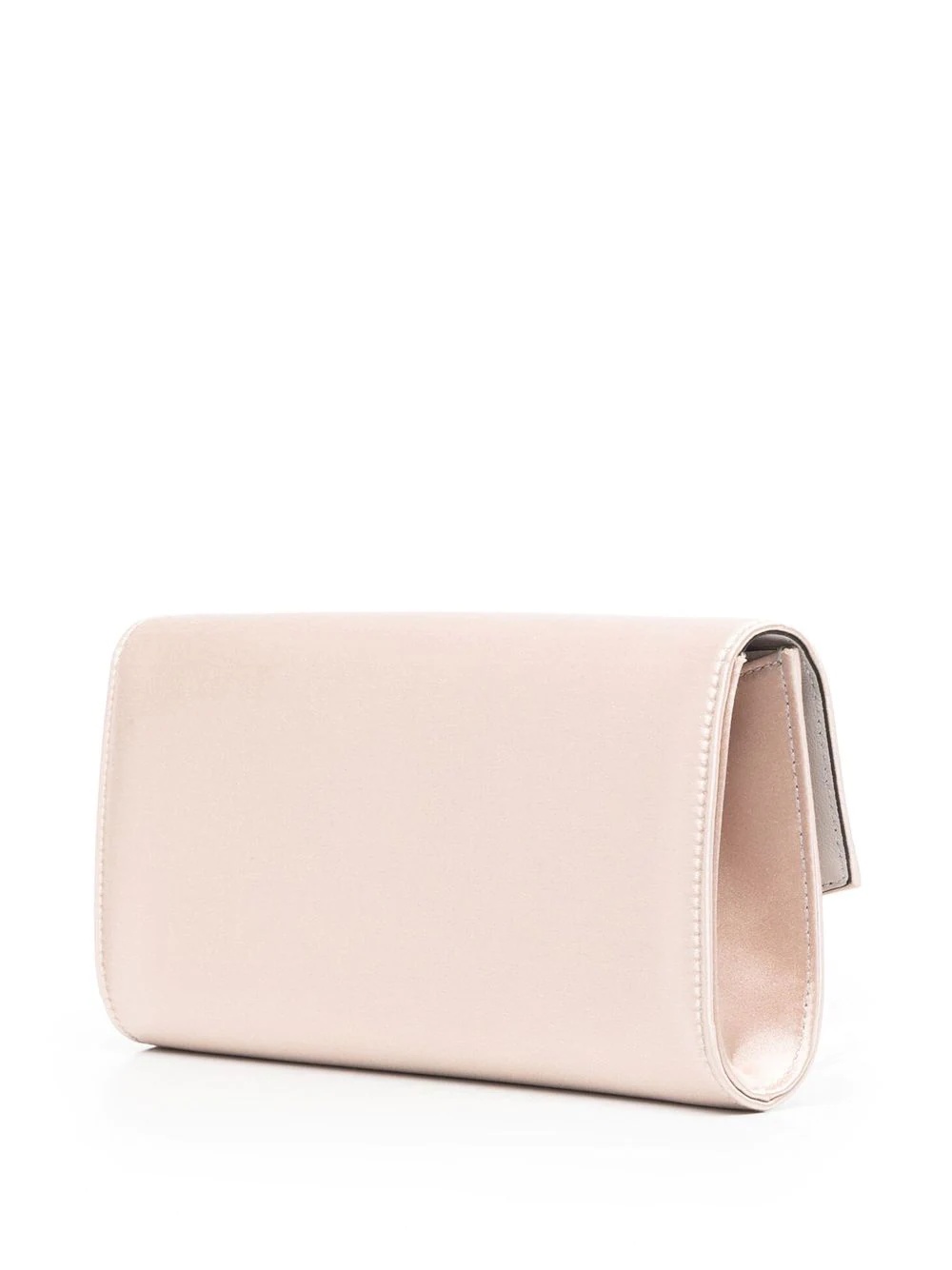 Gancini-clasp clutch bag - 4