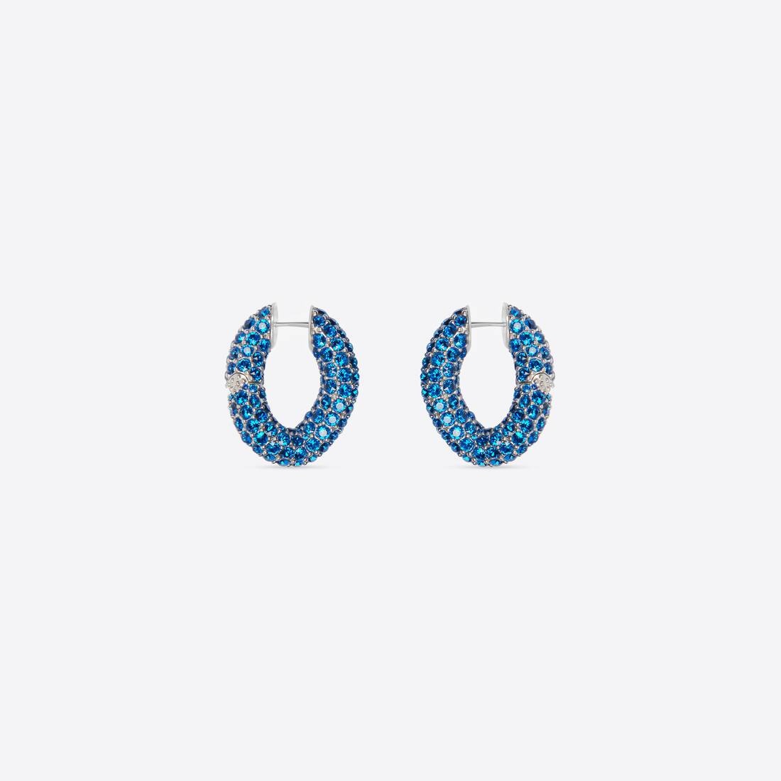 Women's Loop Xs Earrings in Blue - 1