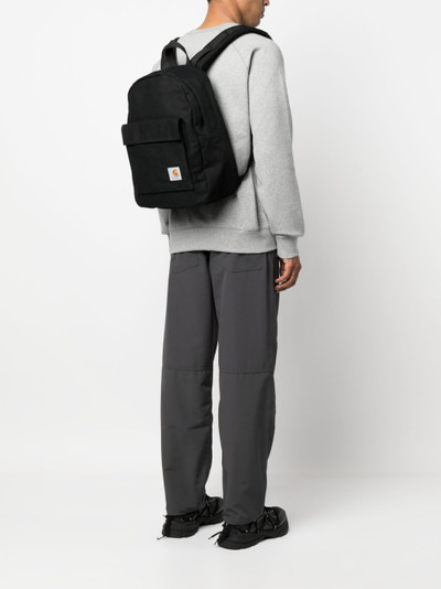 Carhartt logo-patch cotton backpack outlook