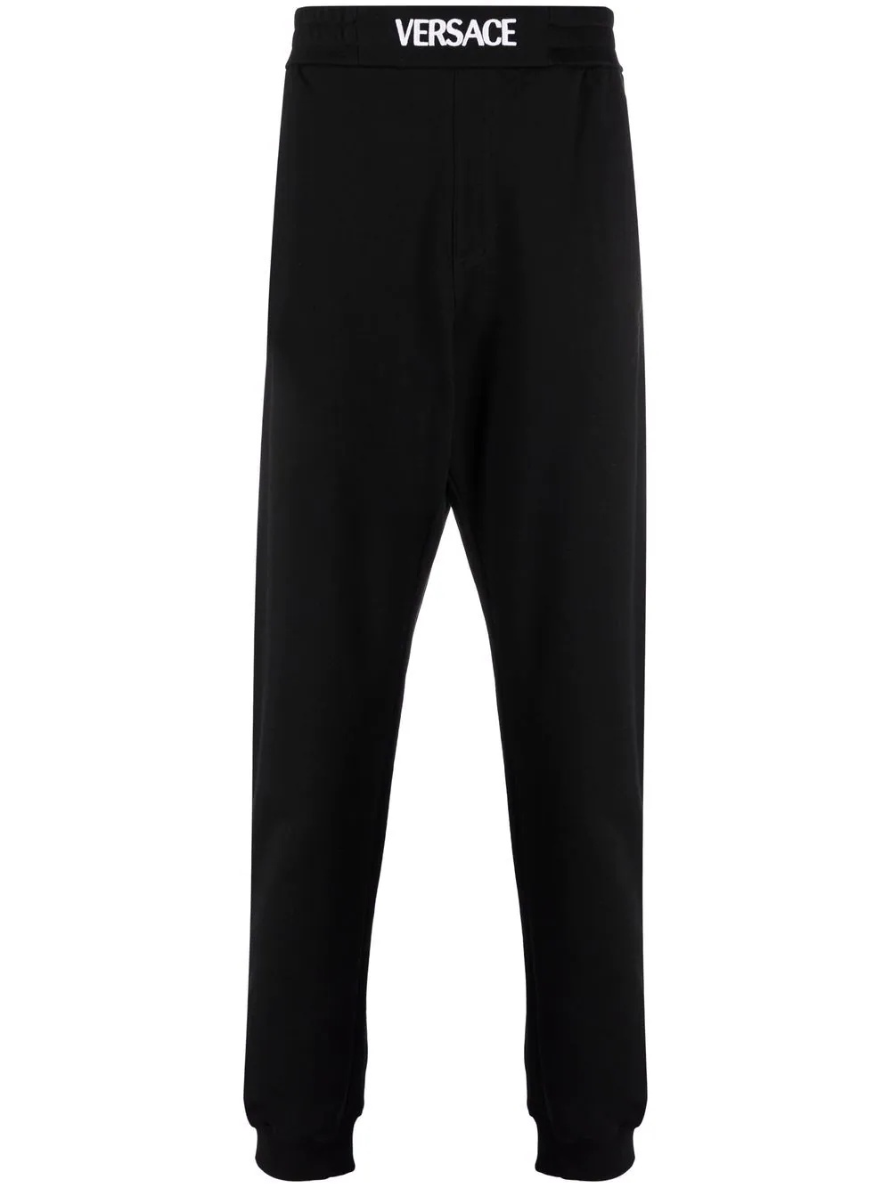 logo-waistband jersey track pants - 1