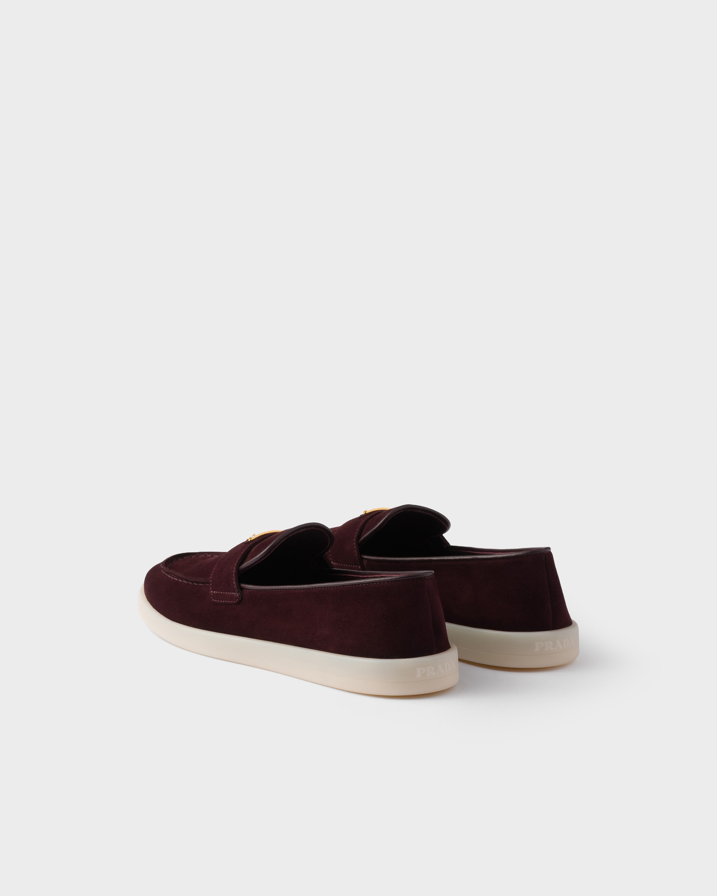 Suede leather loafers - 4