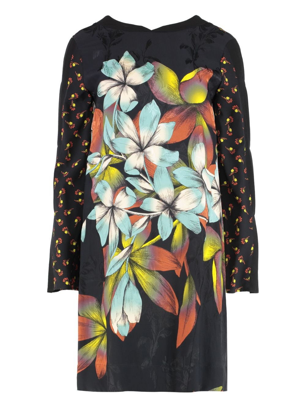 floral-print dress - 2