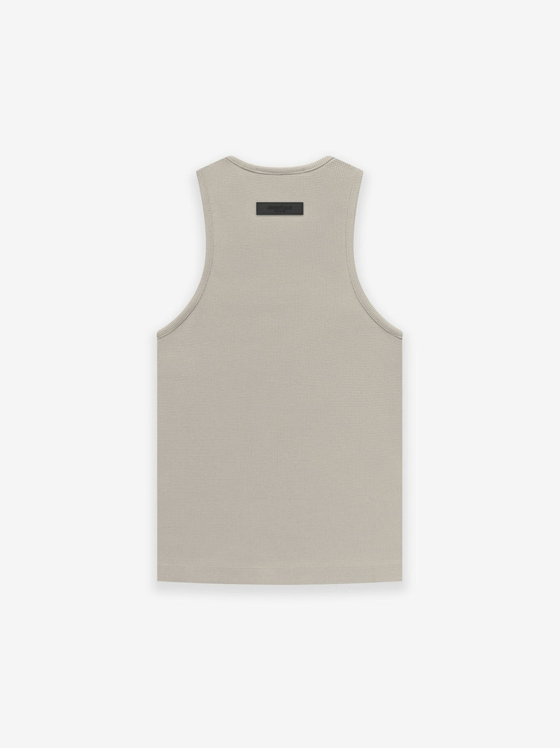 ESSENTIALS Womens Waffle Tank outlook