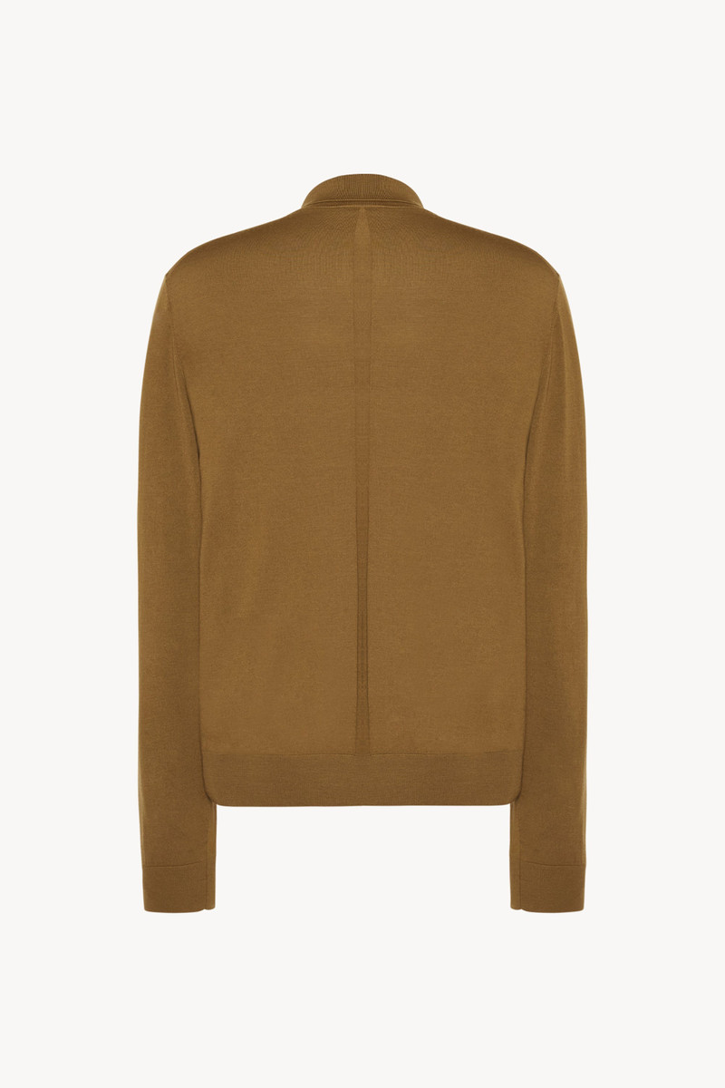 The Row Diego L/S Polo in Wool outlook