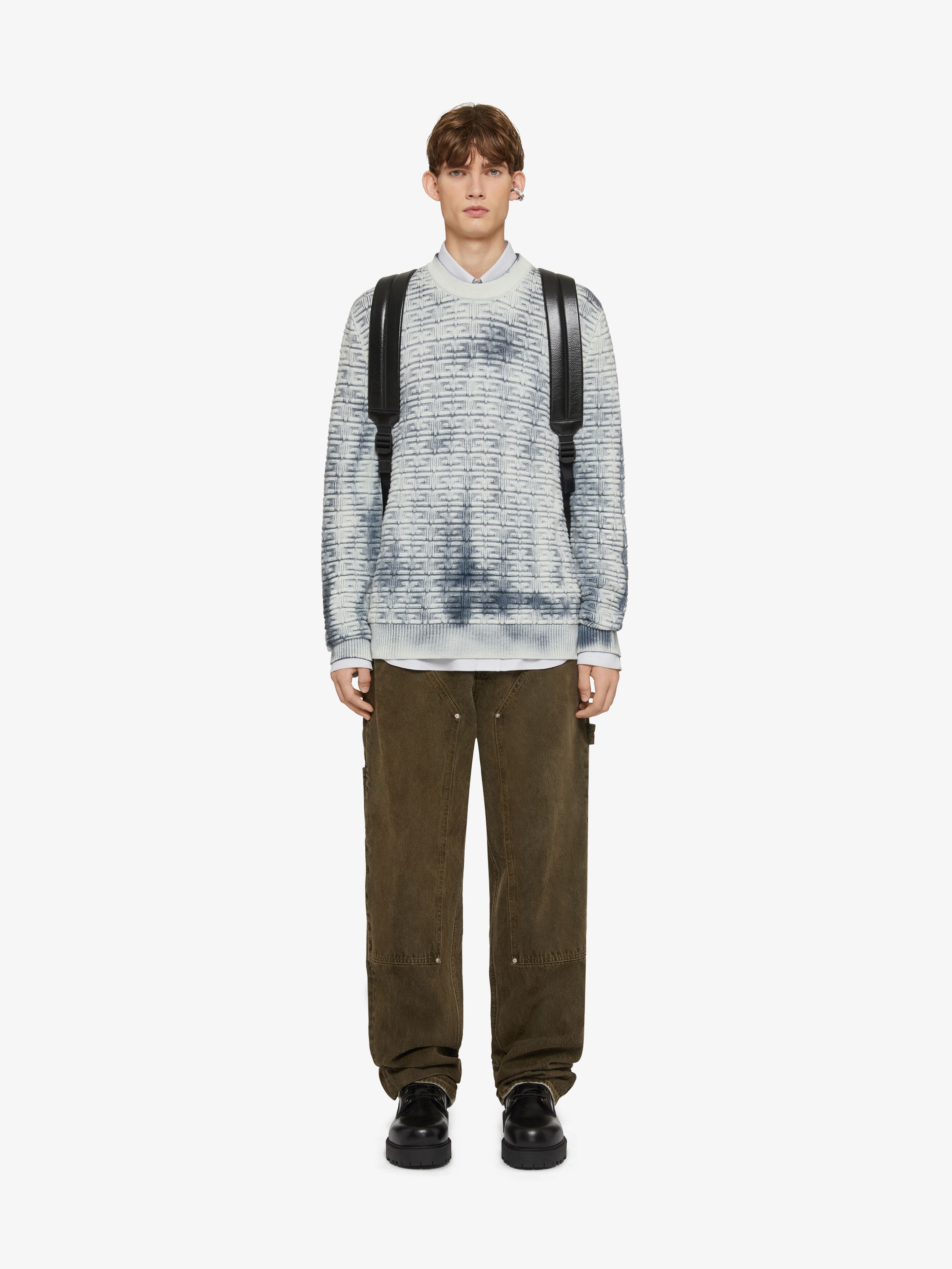 SWEATER IN 4G WOOL WITH OVERDYED EFFECT - 2