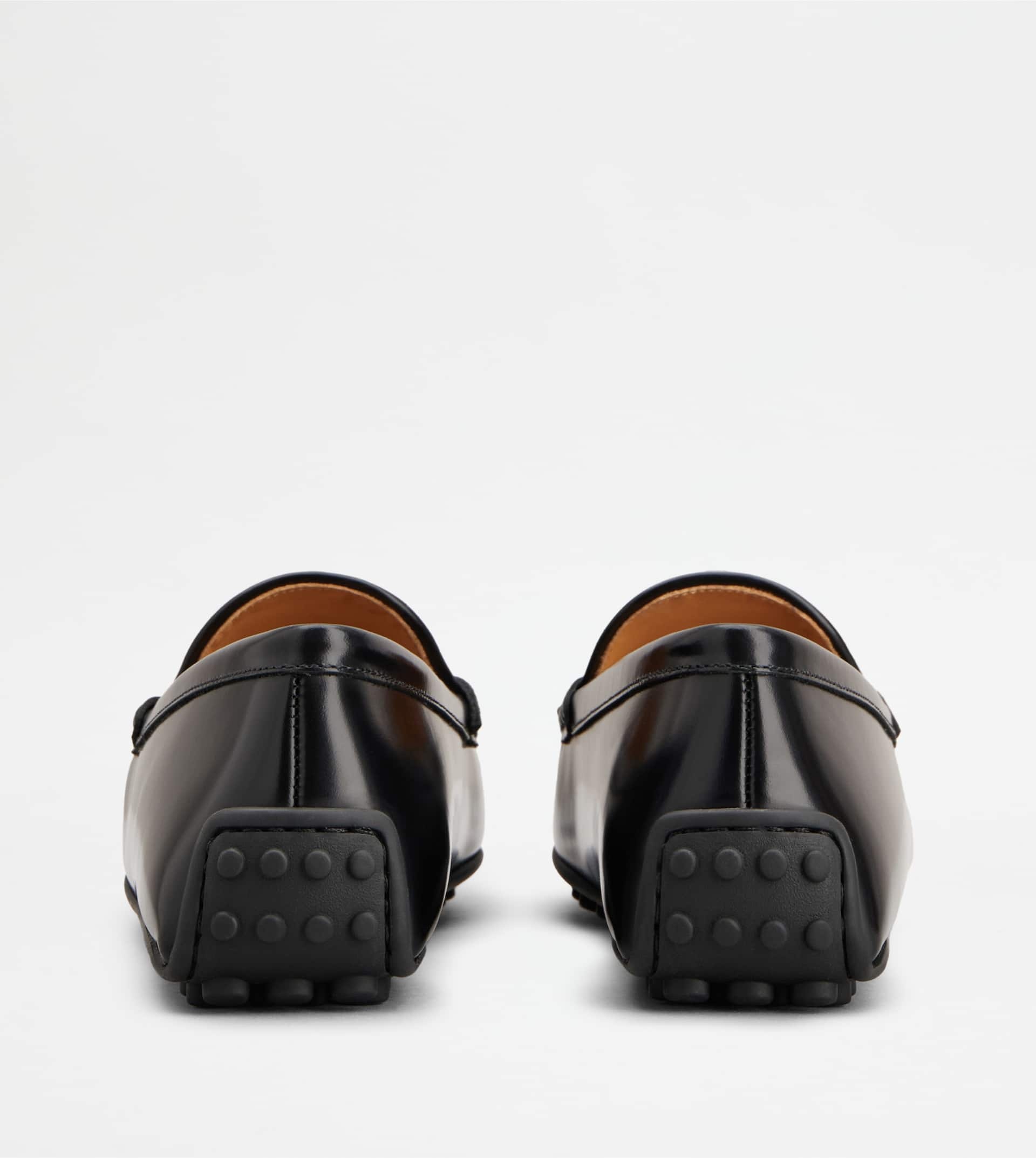 CITY GOMMINO DRIVING SHOES IN LEATHER - BLACK - 3
