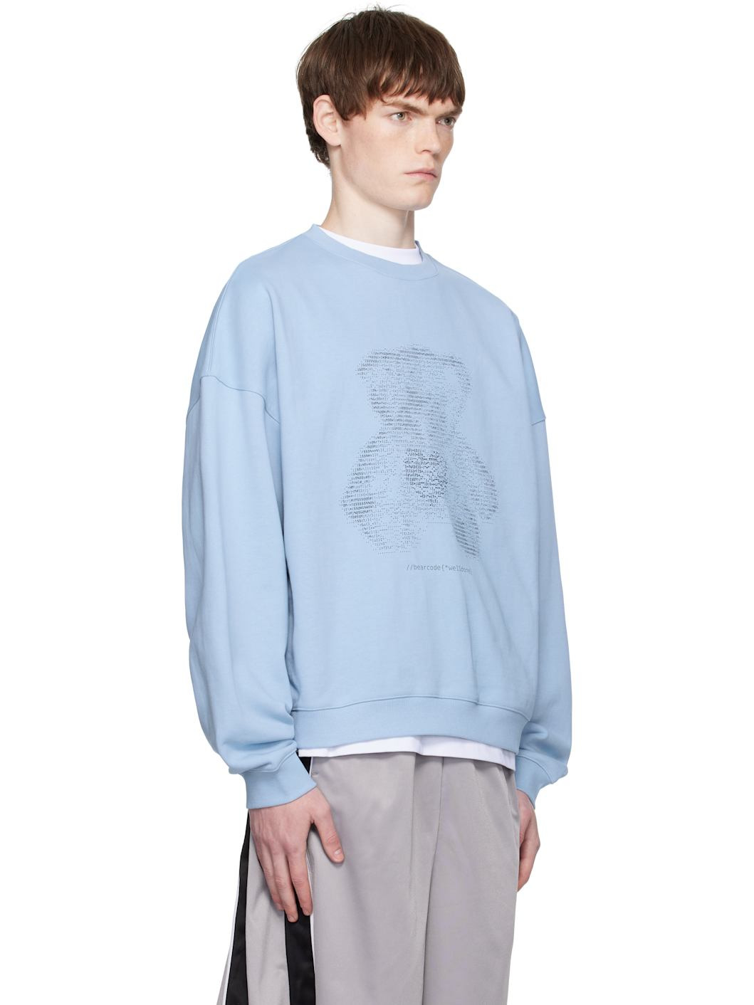 Blue Coding Teddy Sweatshirt - 2