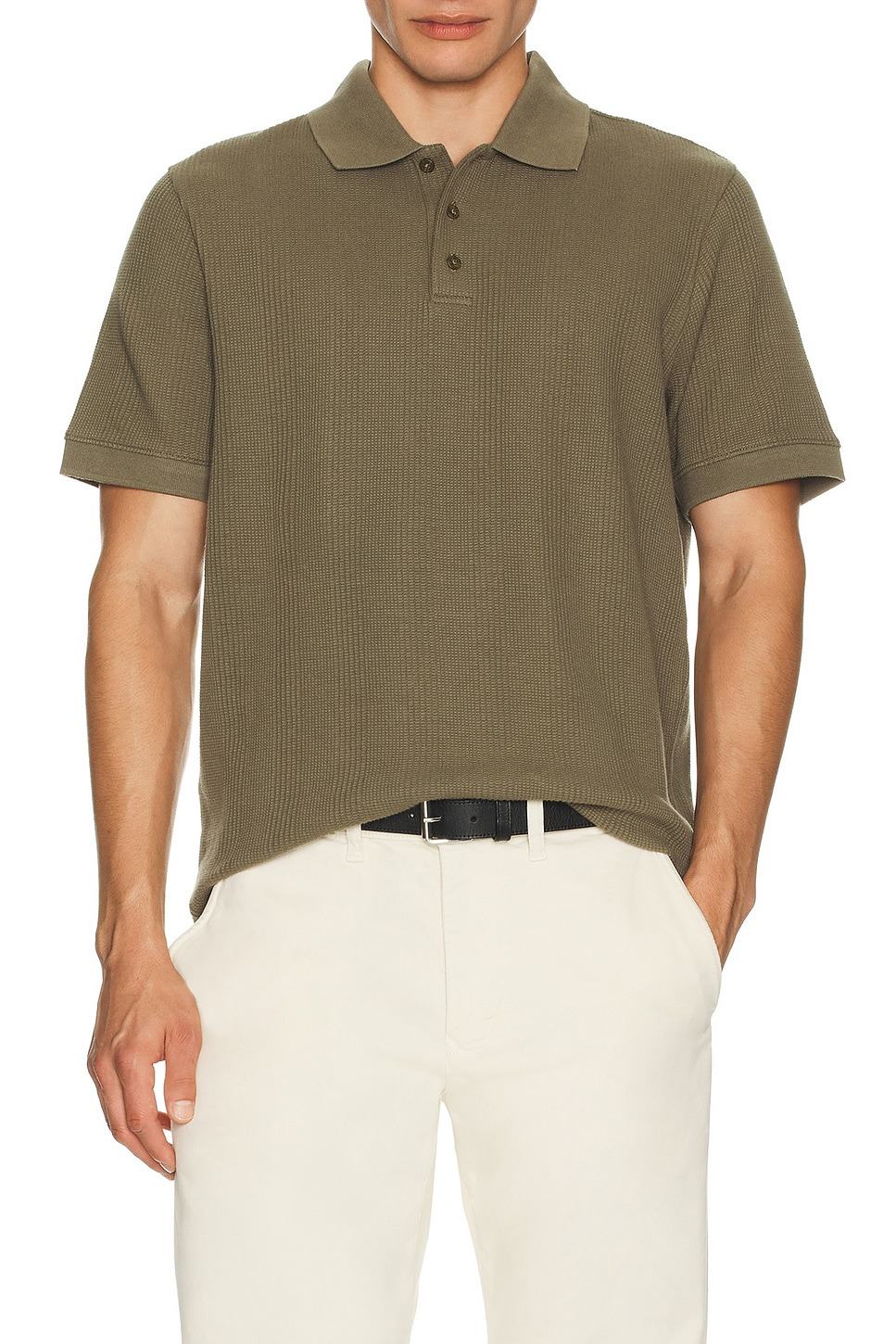 Variegated Textured Polo - 3