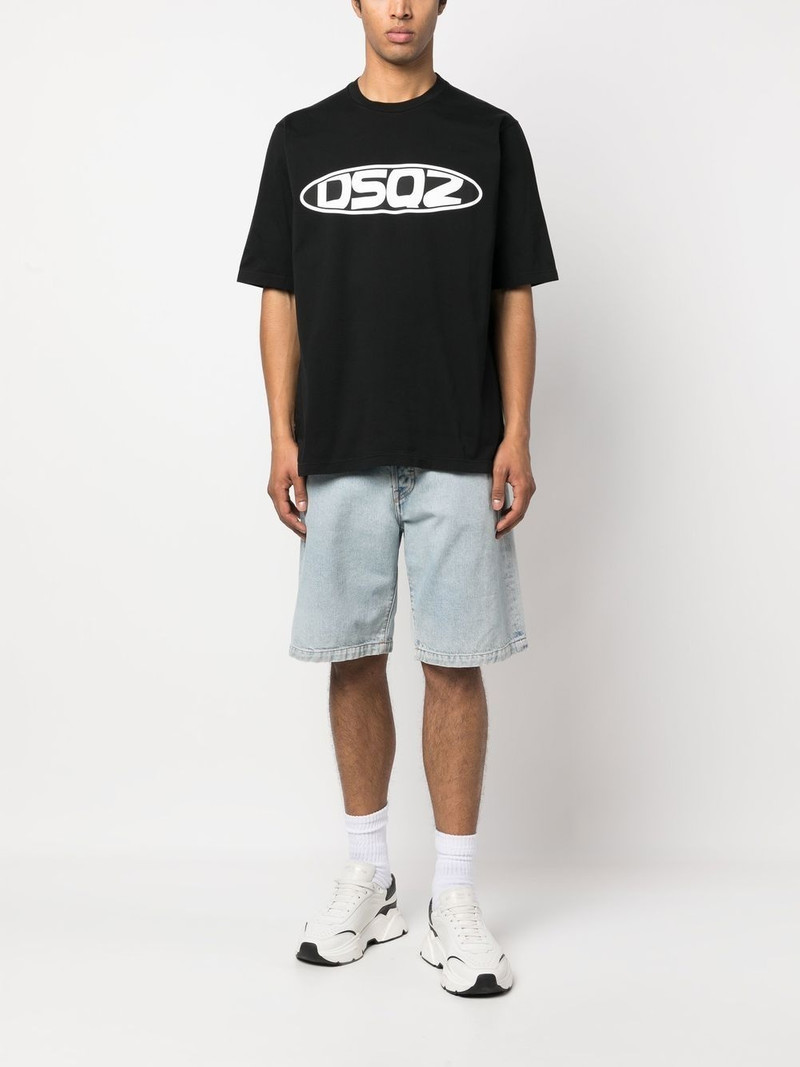 DSQUARED2 logo-print short-sleeve T-shirt outlook