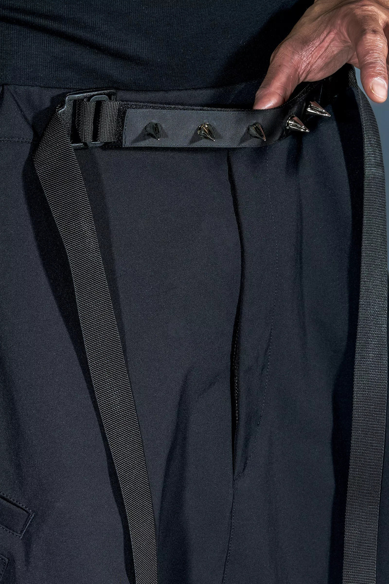 ACRONYM SK30-DS Convert Cargo Skirt BLACK | REVERSIBLE