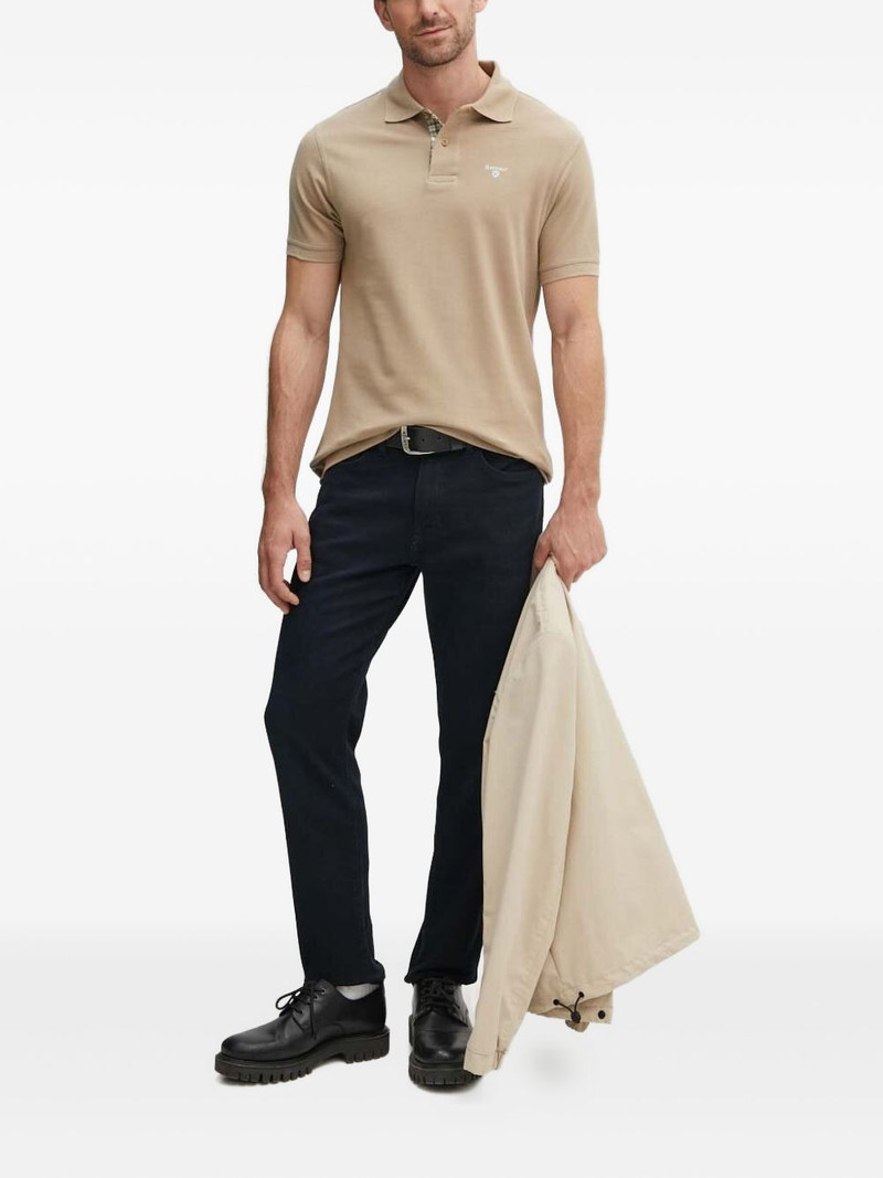Barbour logo-embroidered polo shirt outlook