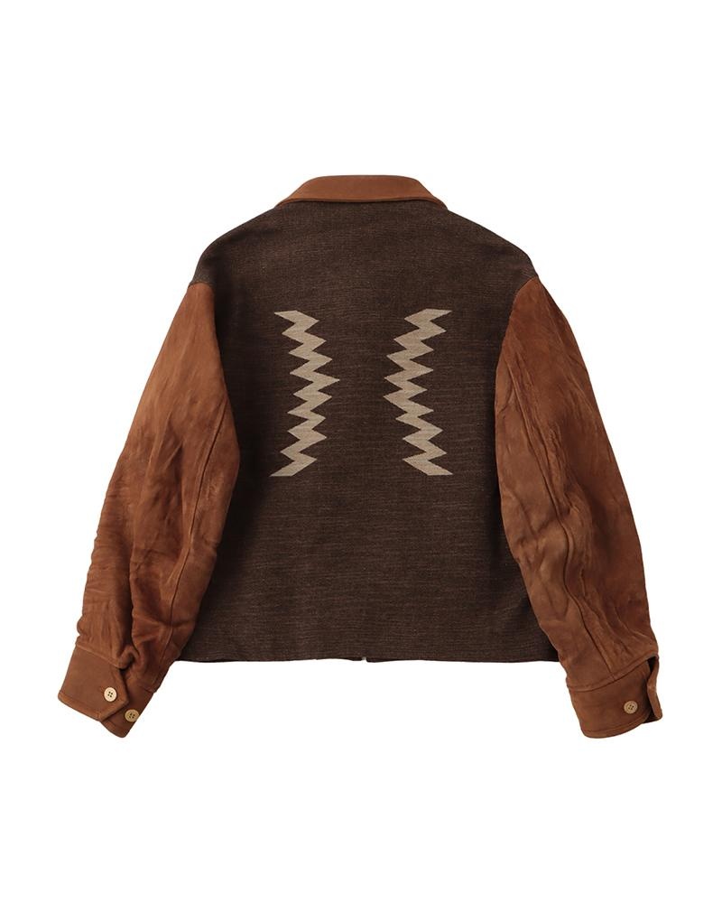 ジャケット・アウター visvim STANZA JKT (JACQUARD BLANKET) visvim STANZA JKT (JACQUARD BLANKET) BROWN | REVERSIBLE