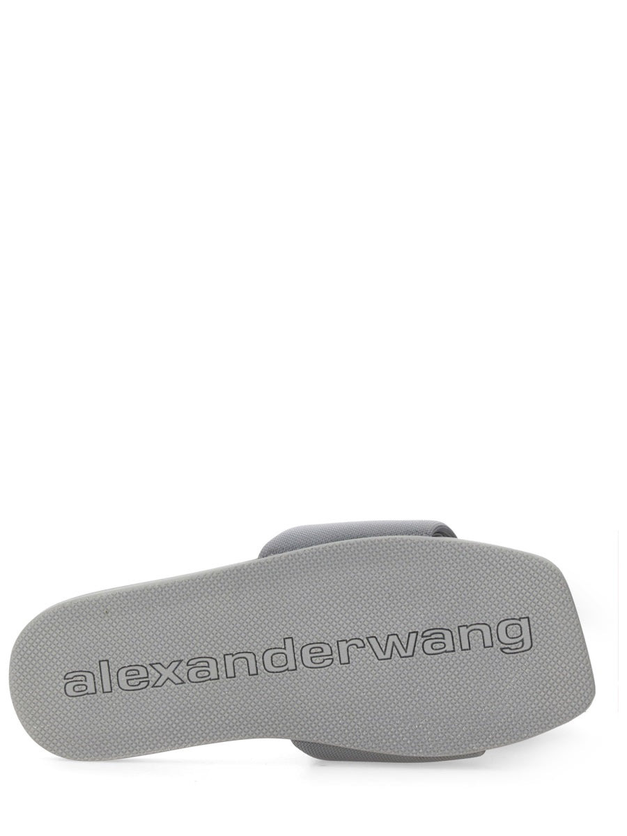 Alexander Wang Women Nylon "Aw" Sandal - 6