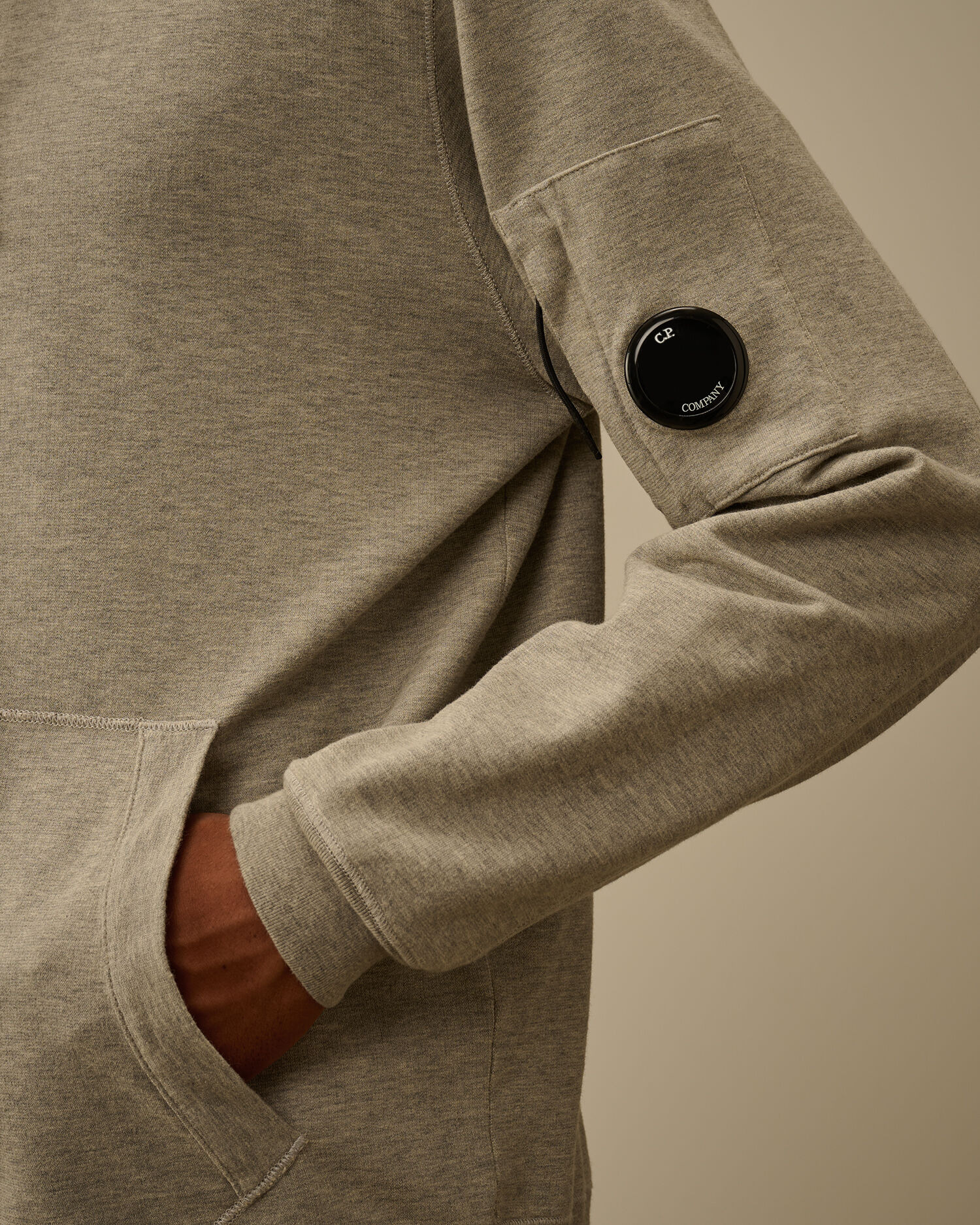 Light Fleece Hooded Full Zip Sweatshirt - 4