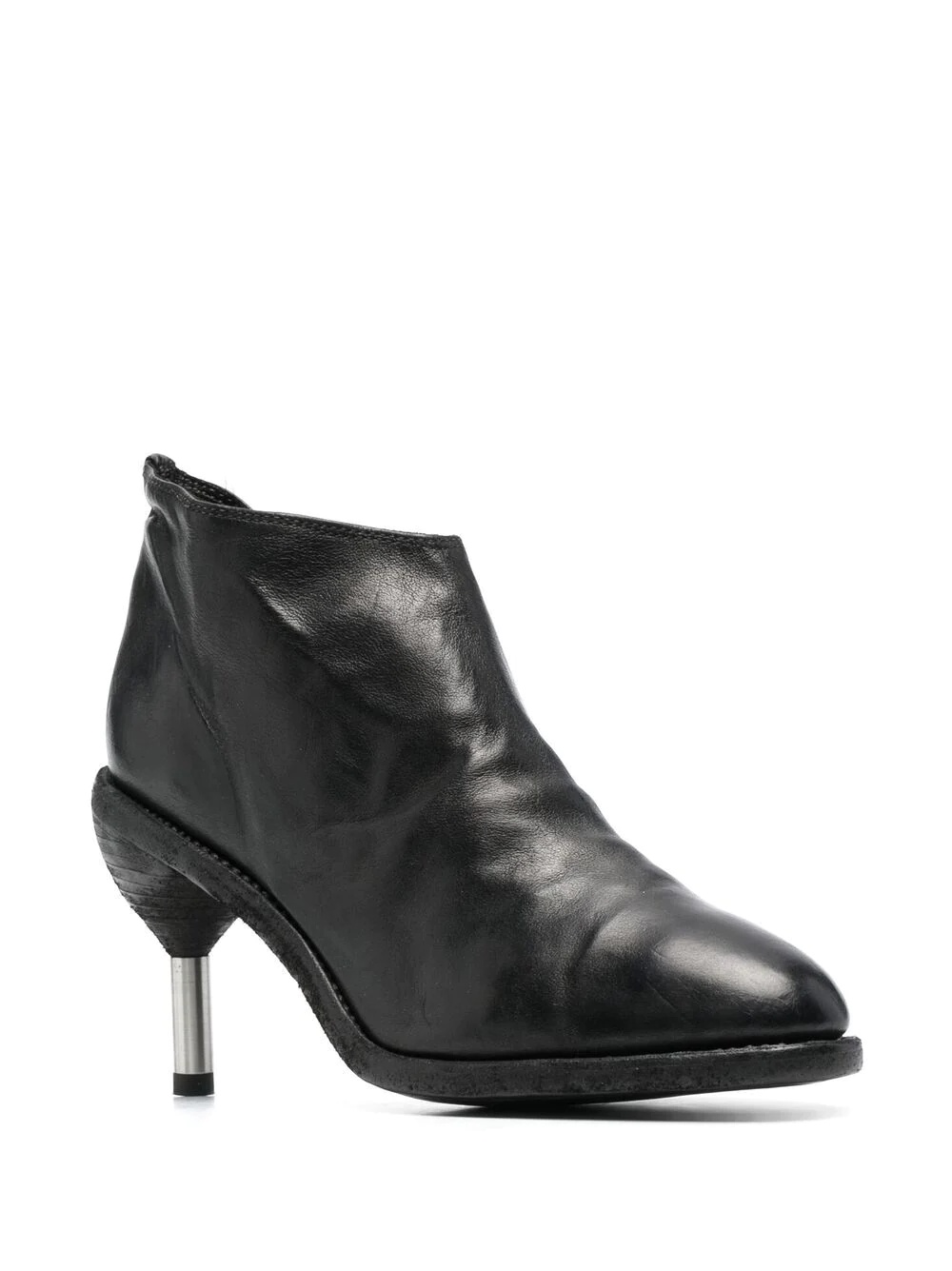 metal-heel ankle boots - 2