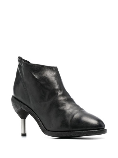 Guidi metal-heel ankle boots outlook