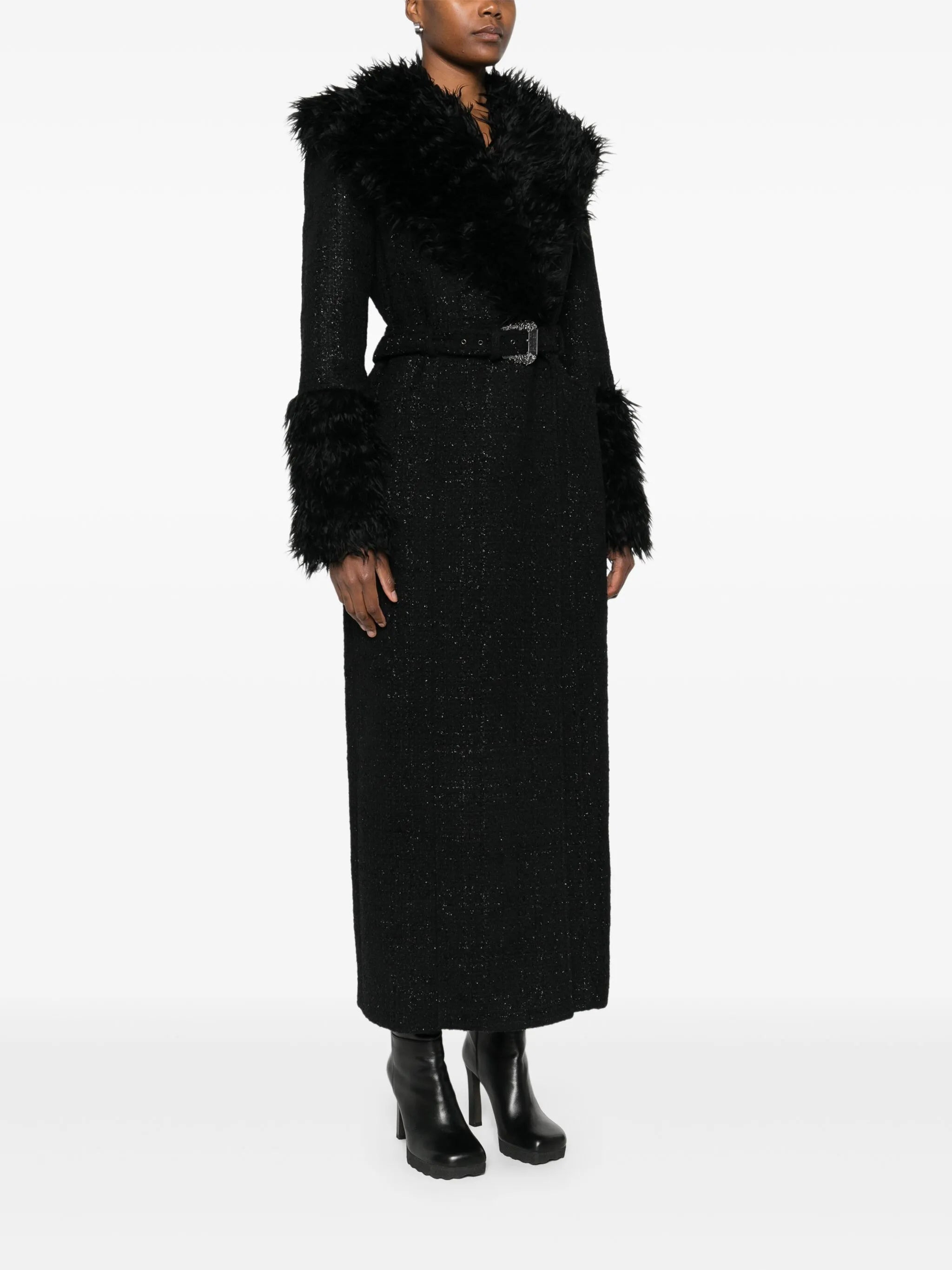 Versace Jeans Couture Belted Coat - 4