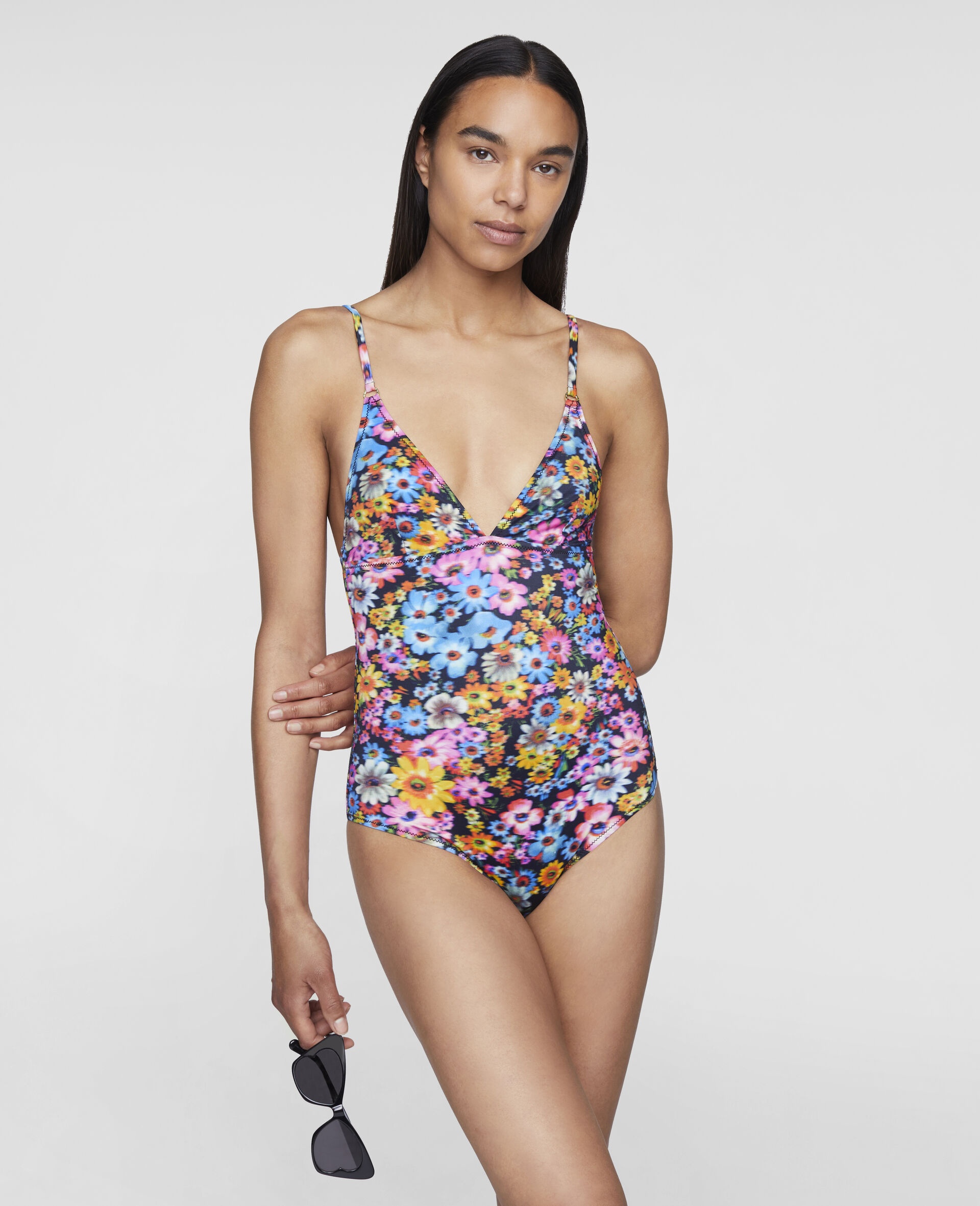 Floral Swimsuit - 2