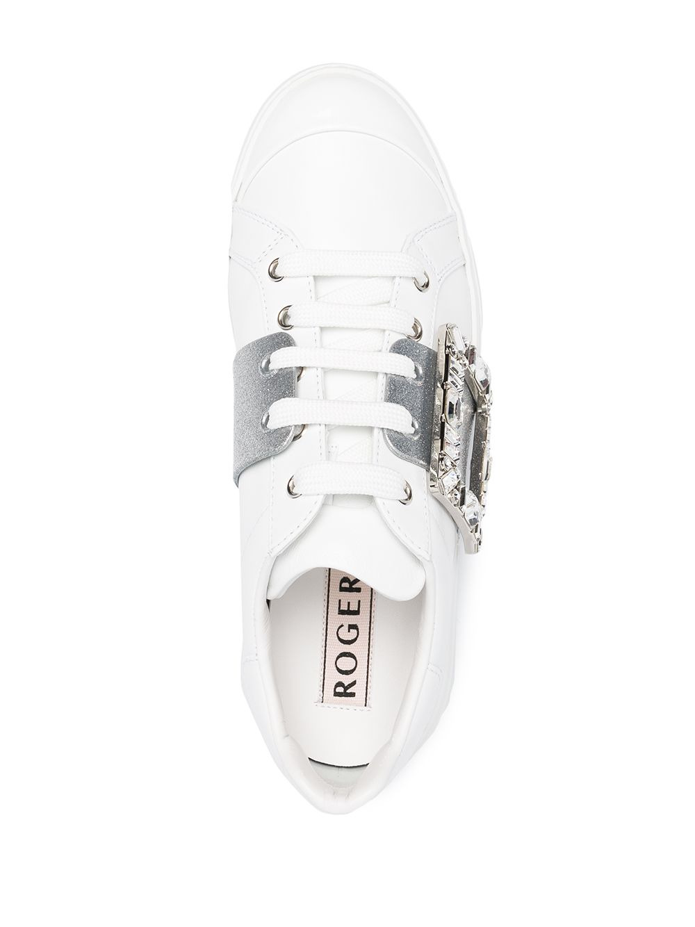 Roger Vivier Women Viv Skate Glitter Sneakers - 2
