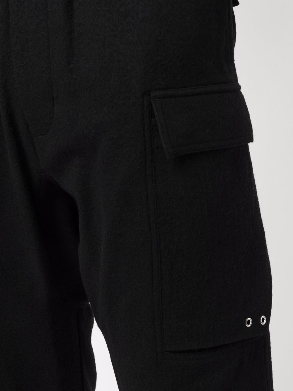 cargo drop-crotch trousers - 5