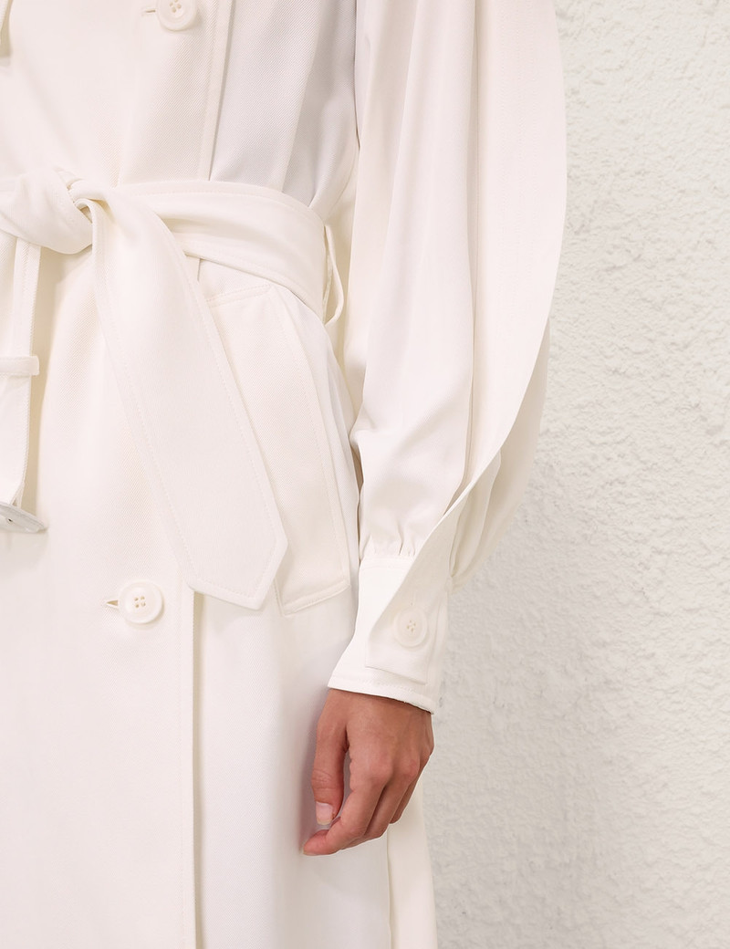 LUNA TWILL TRENCH COAT 5