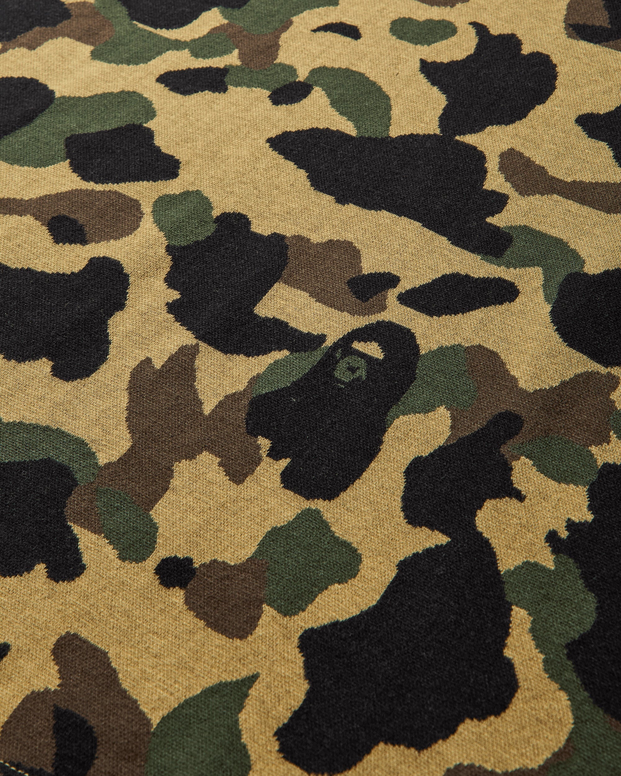 Men's 1st Camo Jacquard Polo Shirt Yellow - 4