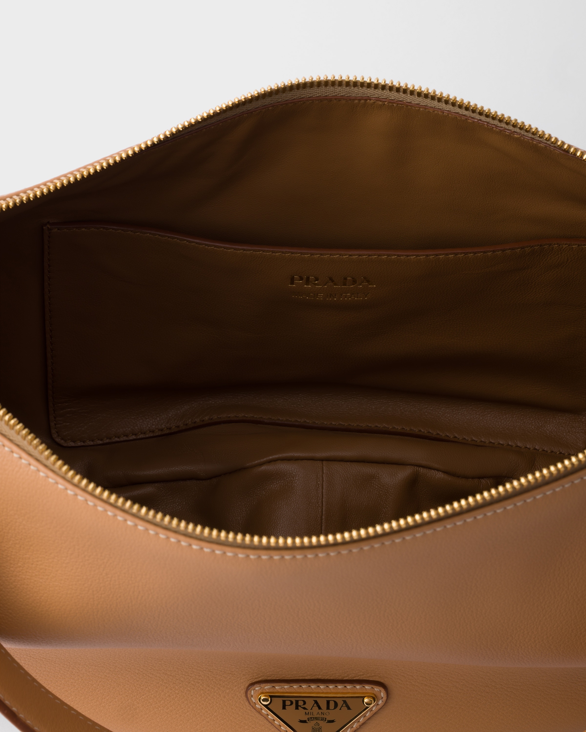 Prada Demi-lune large leather shoulder bag - 5