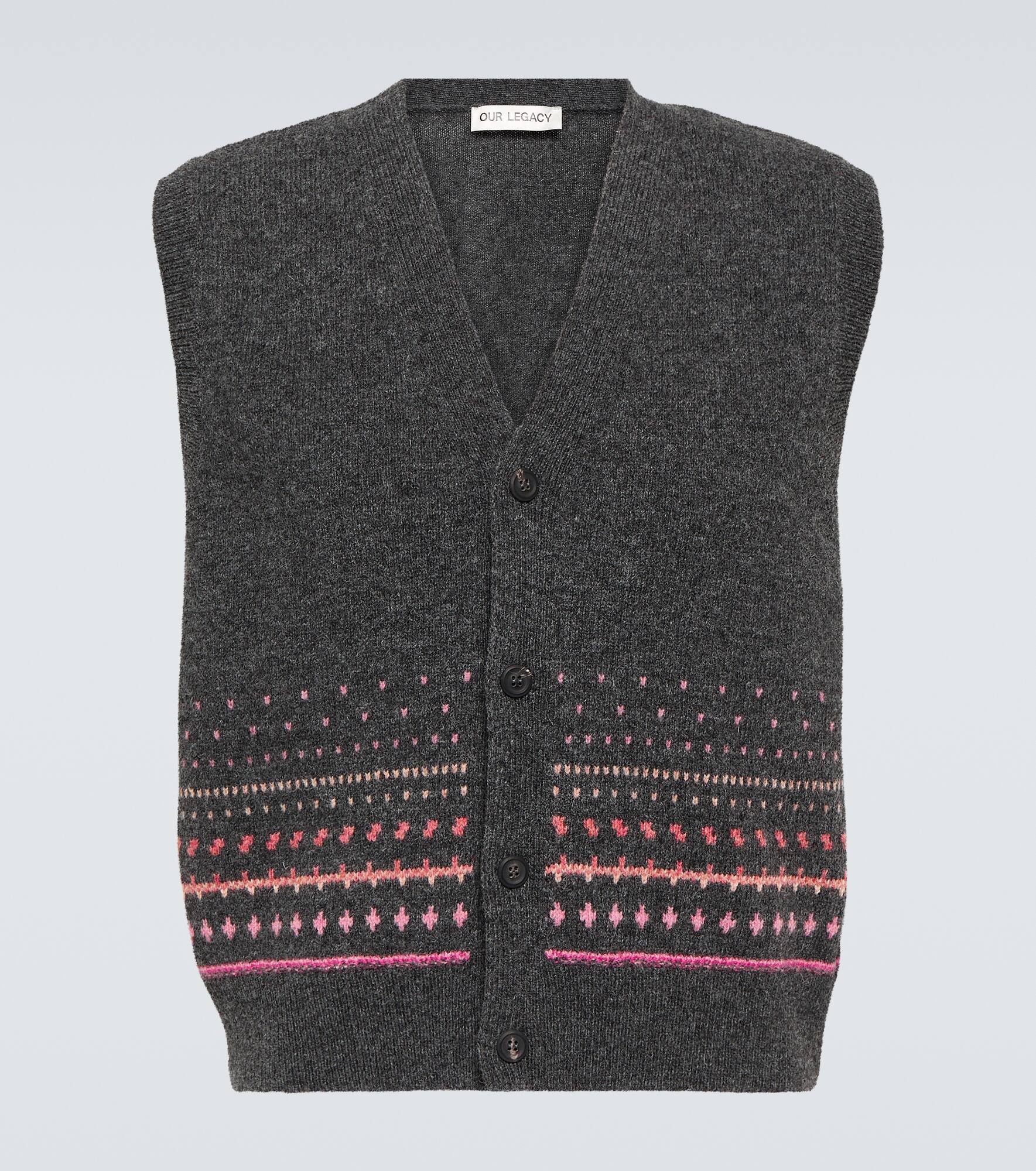 Wool sweater vest - 1