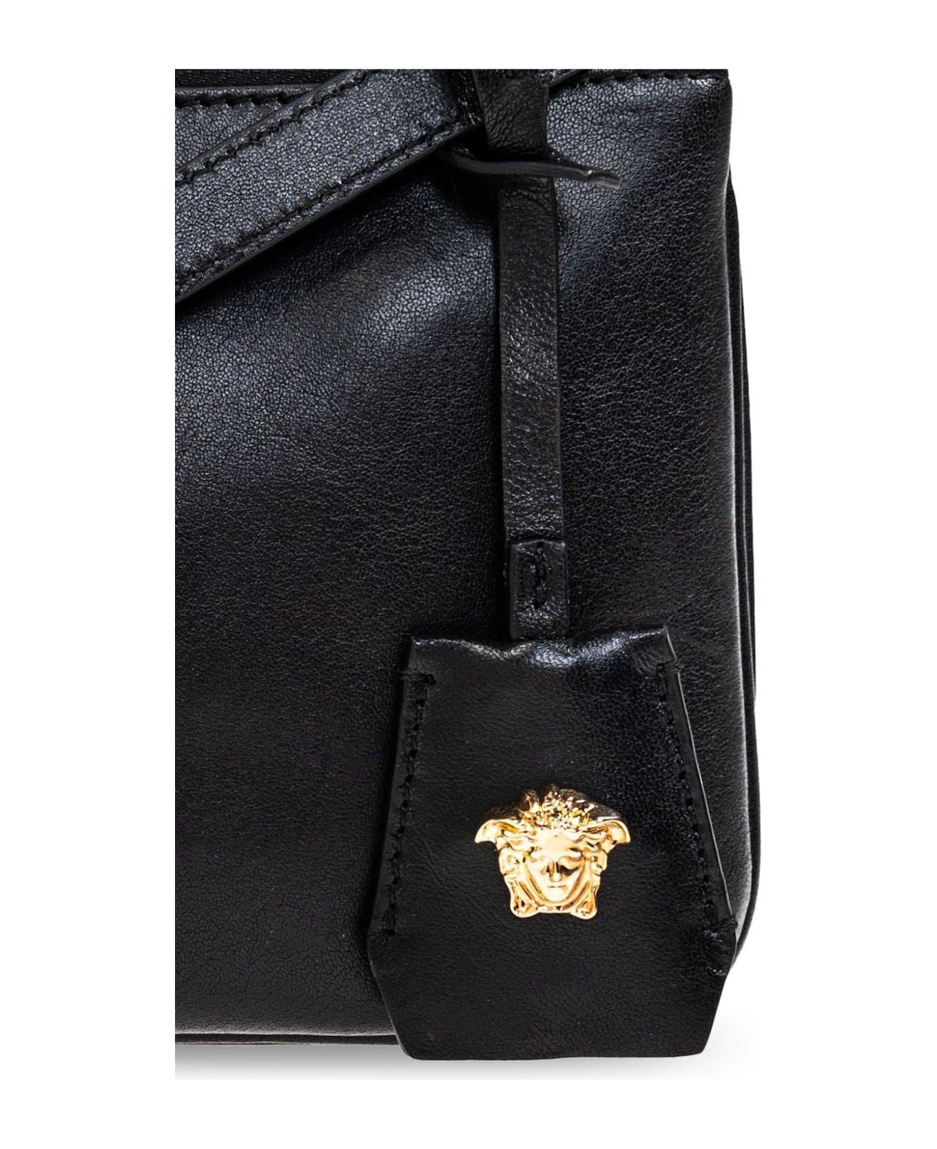 Logo-lettering Zipped Shoulder Bag - 5