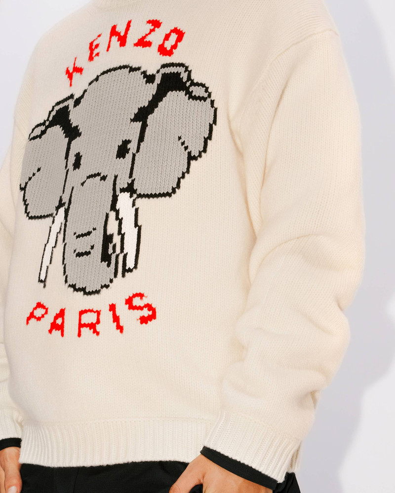 'KENZO Elephant' wool jumper 7