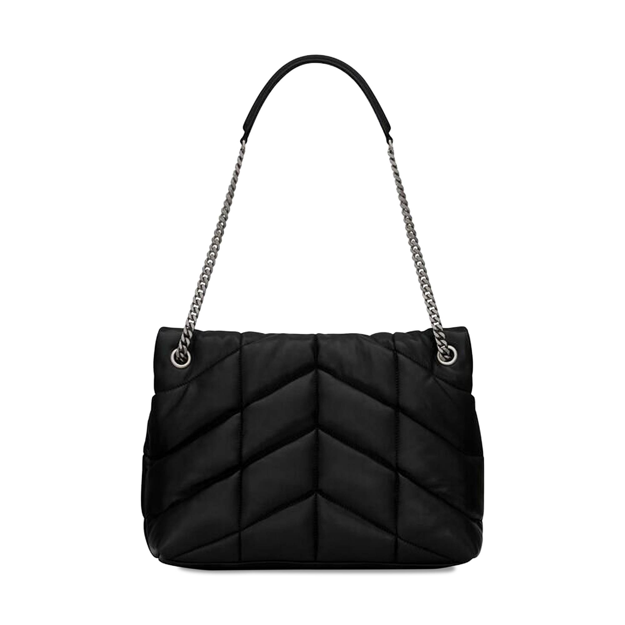 Saint Laurent Puffer Medium Chain Bag 'Black' - 2
