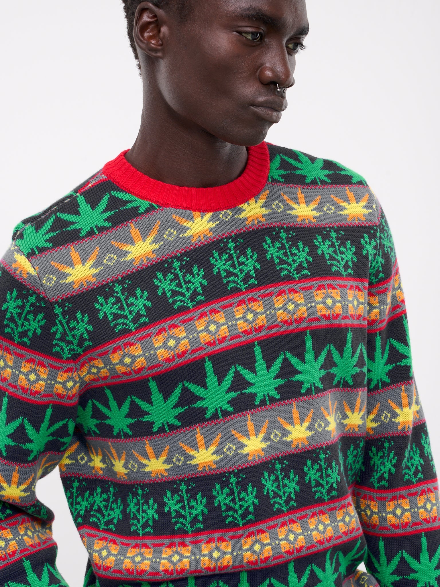 Marin Jacquard Sweater - 4
