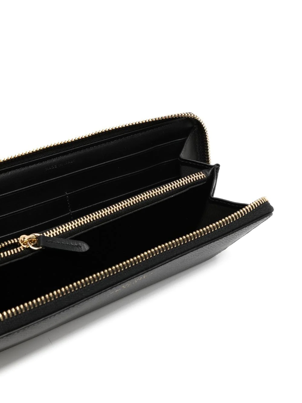zipped leather purse - 3