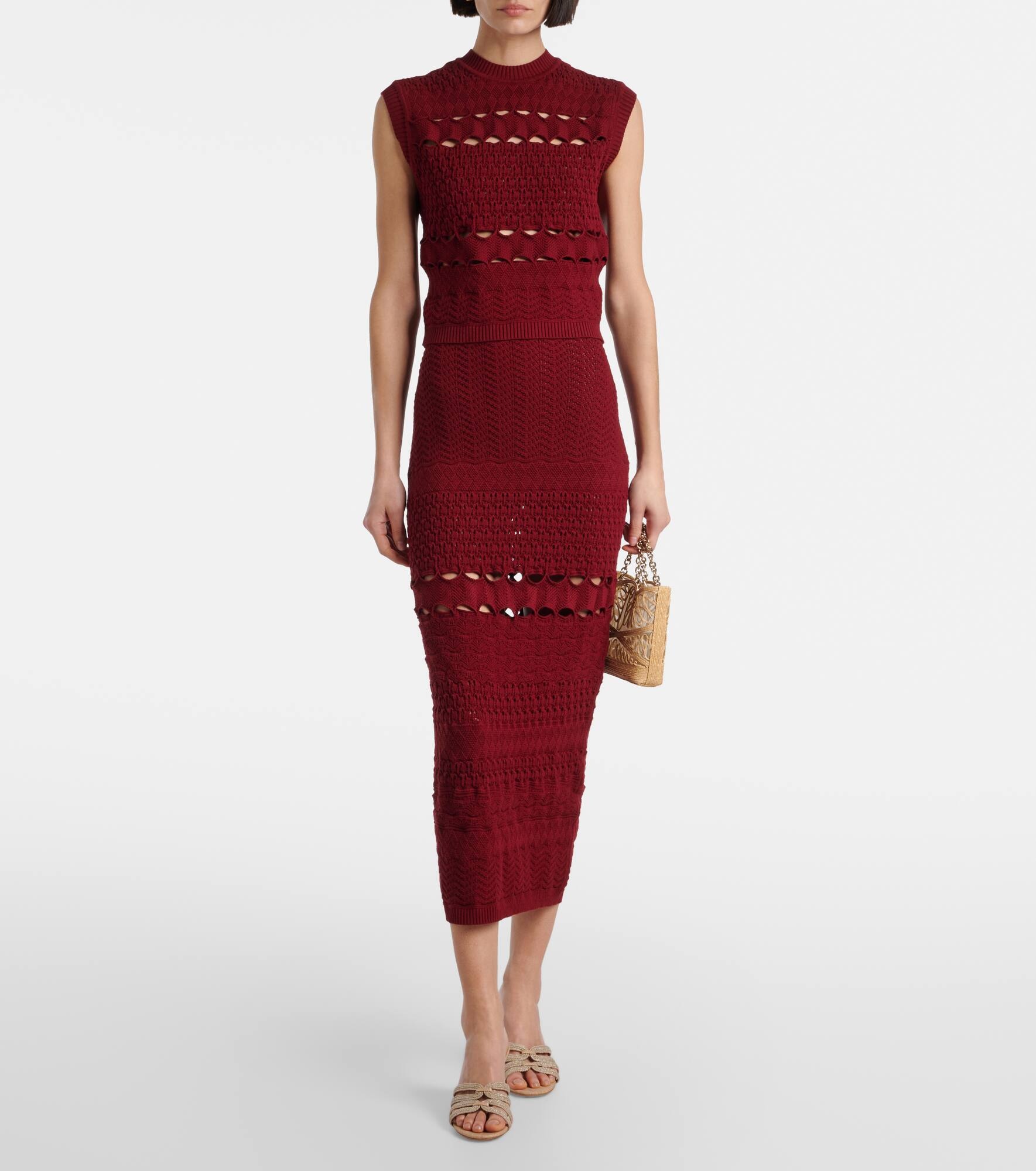 Cut-out knitted top - 2