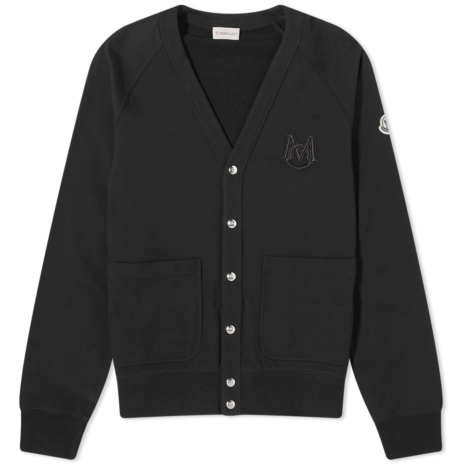 Moncler Tonal Logo Cardigan - 1