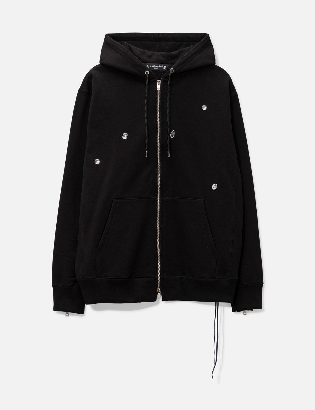 mastermind JAPAN JEWEL SKULL ZIP-UP HOODIE | REVERSIBLE
