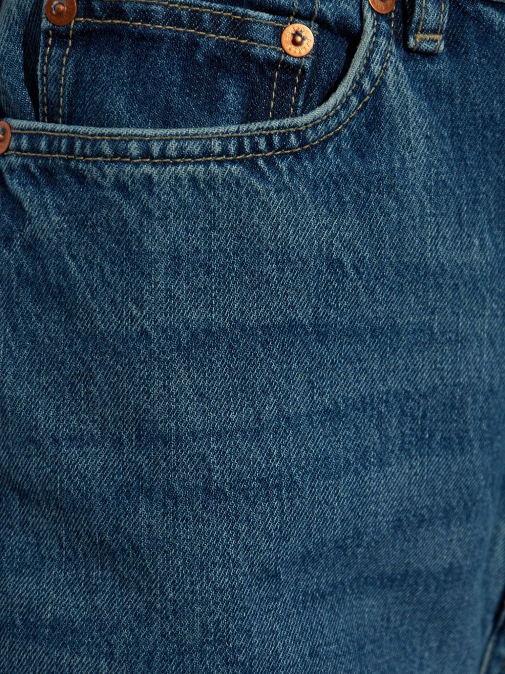 organic cotton straight-leg jeans - 5