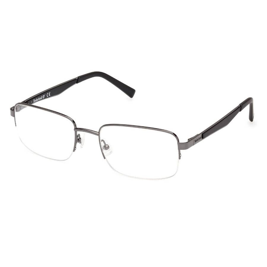 Timberland Demo Rectangular Men's Eyeglasses TB1787 008 50 - 2