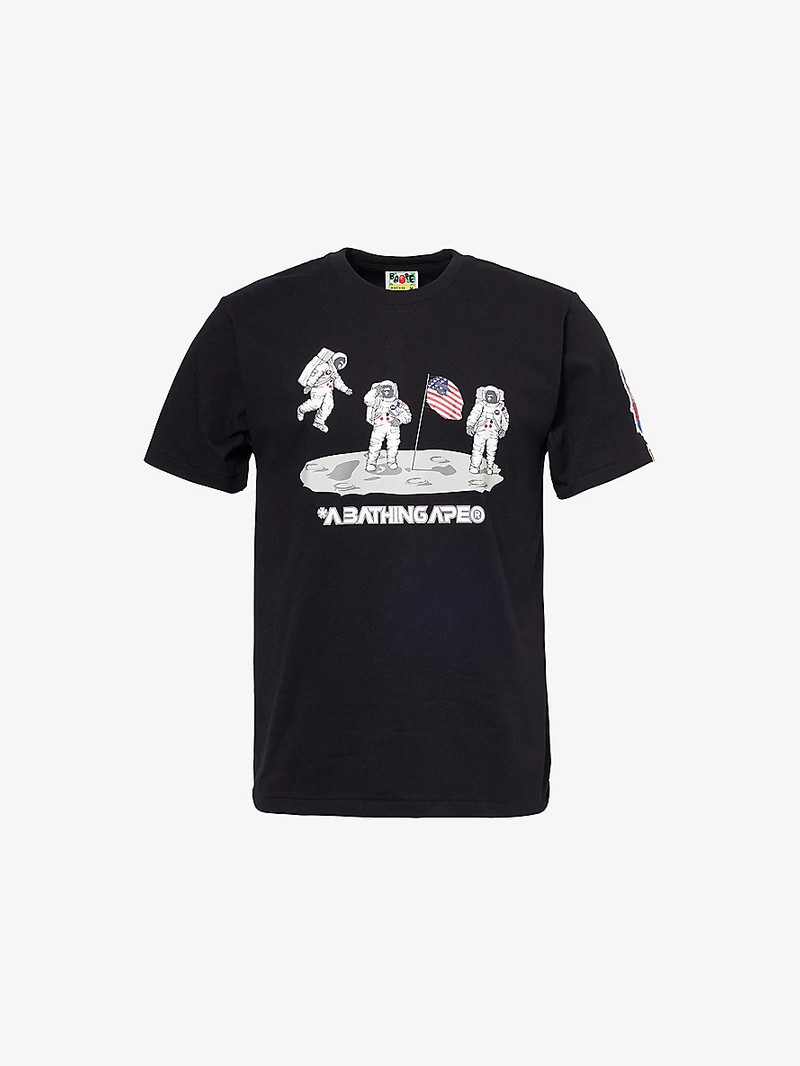 Moon Landing crew-neck regular-fit cotton-jersey T-shirt - 1