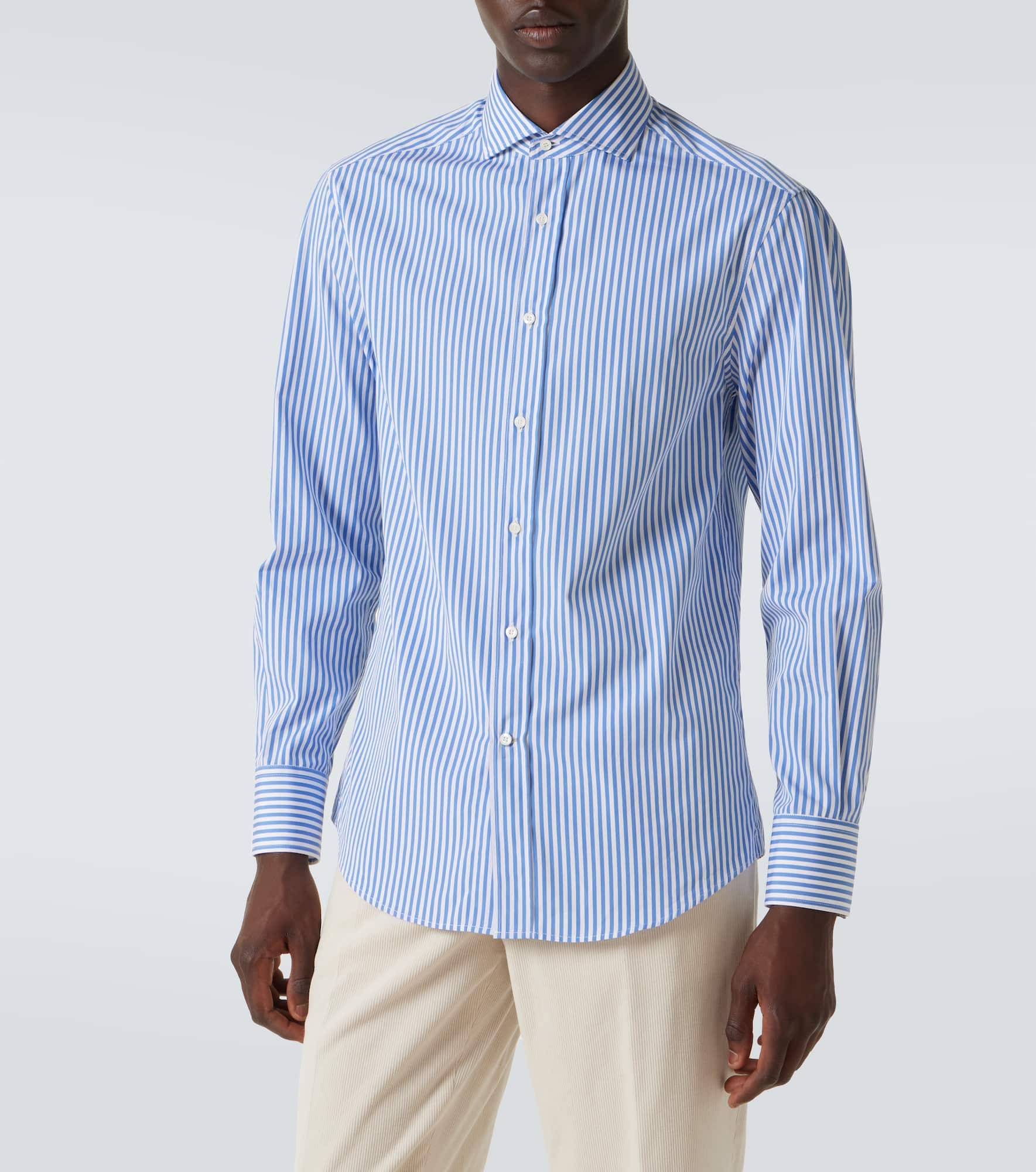 Cotton striped shirt - 3