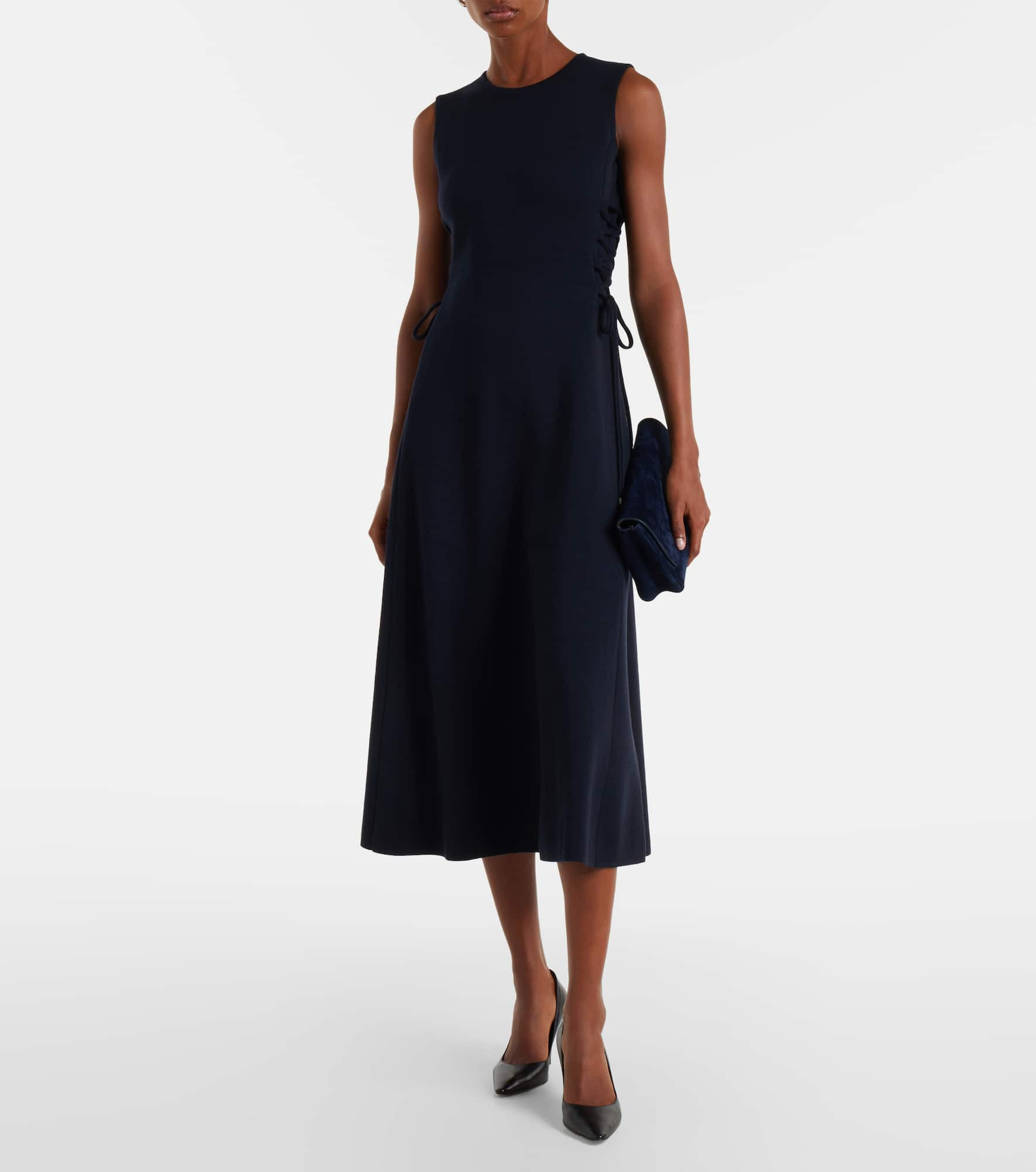 Delfi virgin wool midi dress - 2